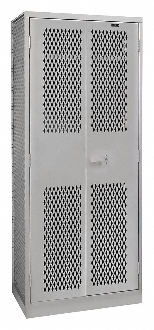 Hallowell Wardrobe Locker,1opng,Dark Gray,Assm TA50HT422478VE-HG