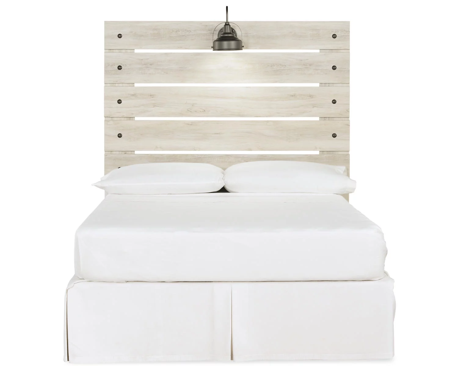 Signature Design by Ashley Cambeck Full Panel Headboard in Whitewash