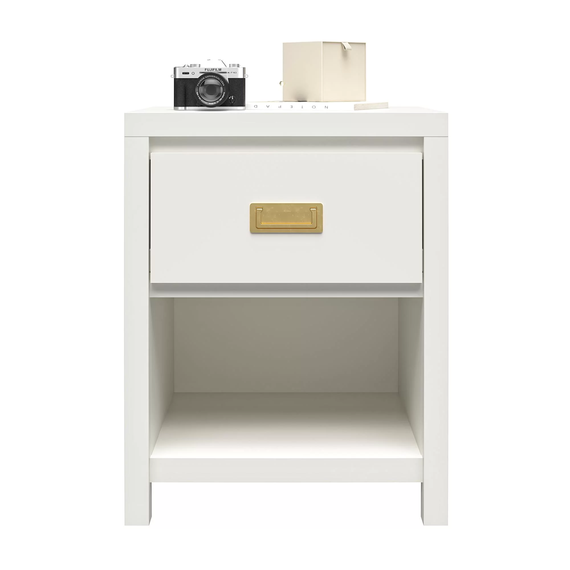 Little Seeds Monarch Hill Haven Kidsâ 1 Drawer Nightstand, White