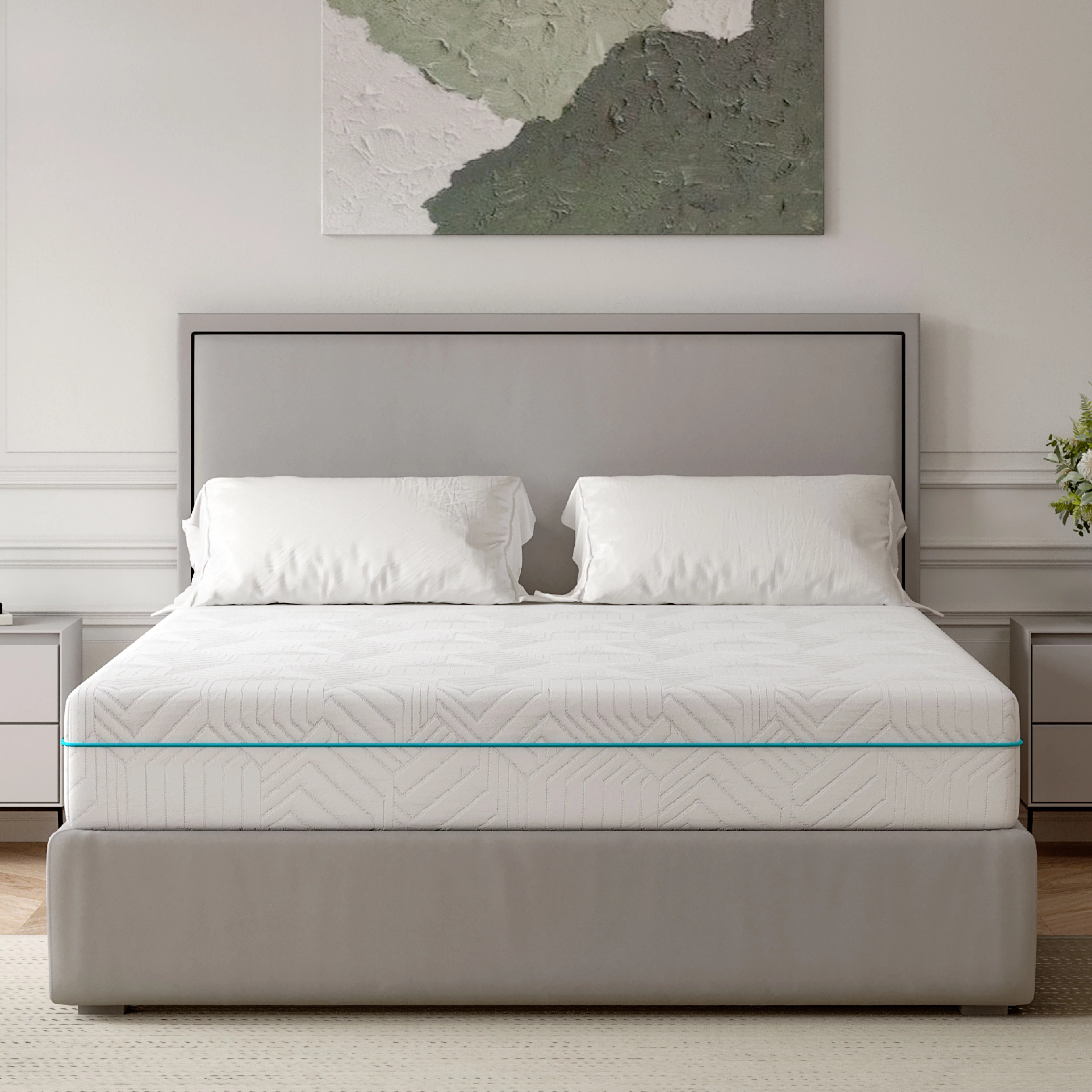 MLILY Essential Up 10 inch King Mattress, Gel Memory Foam Mattress in a Box, Medium