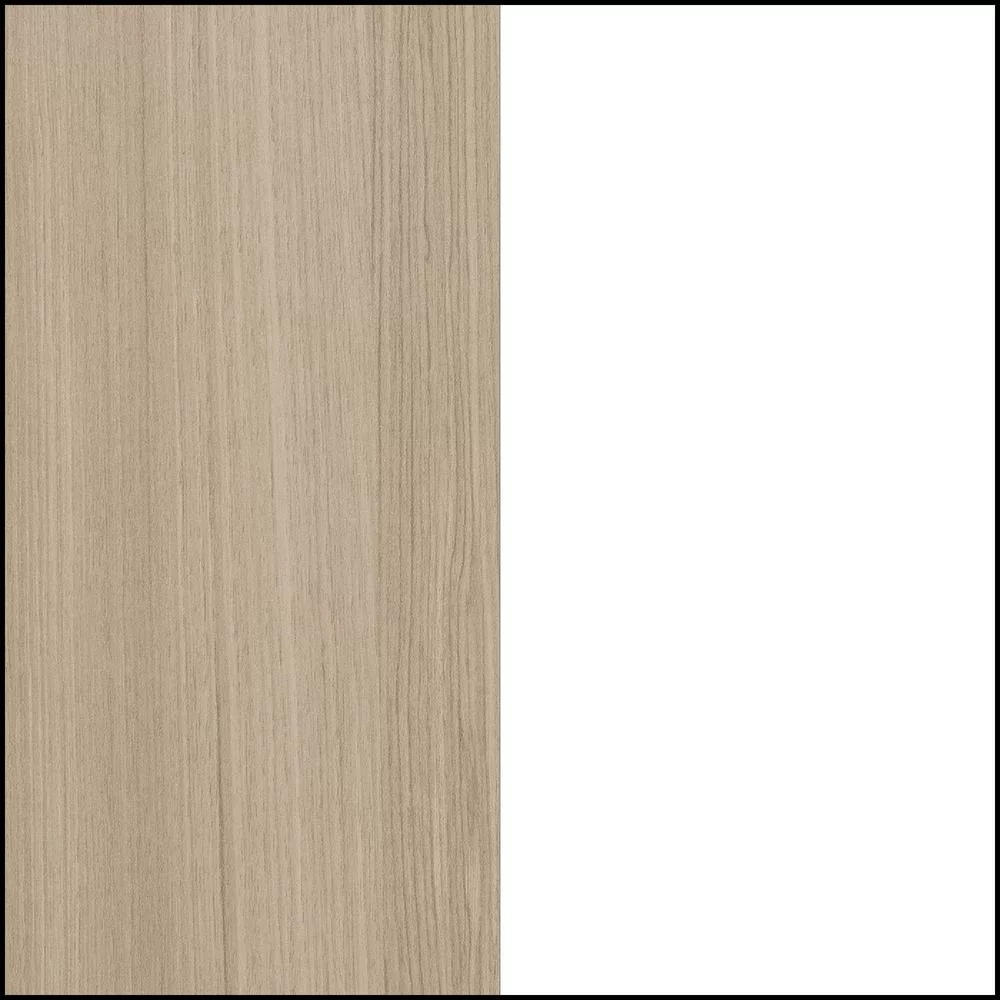 South Shore Yodi Scandinavian 5-Drawers Dresser Soft Elm and White