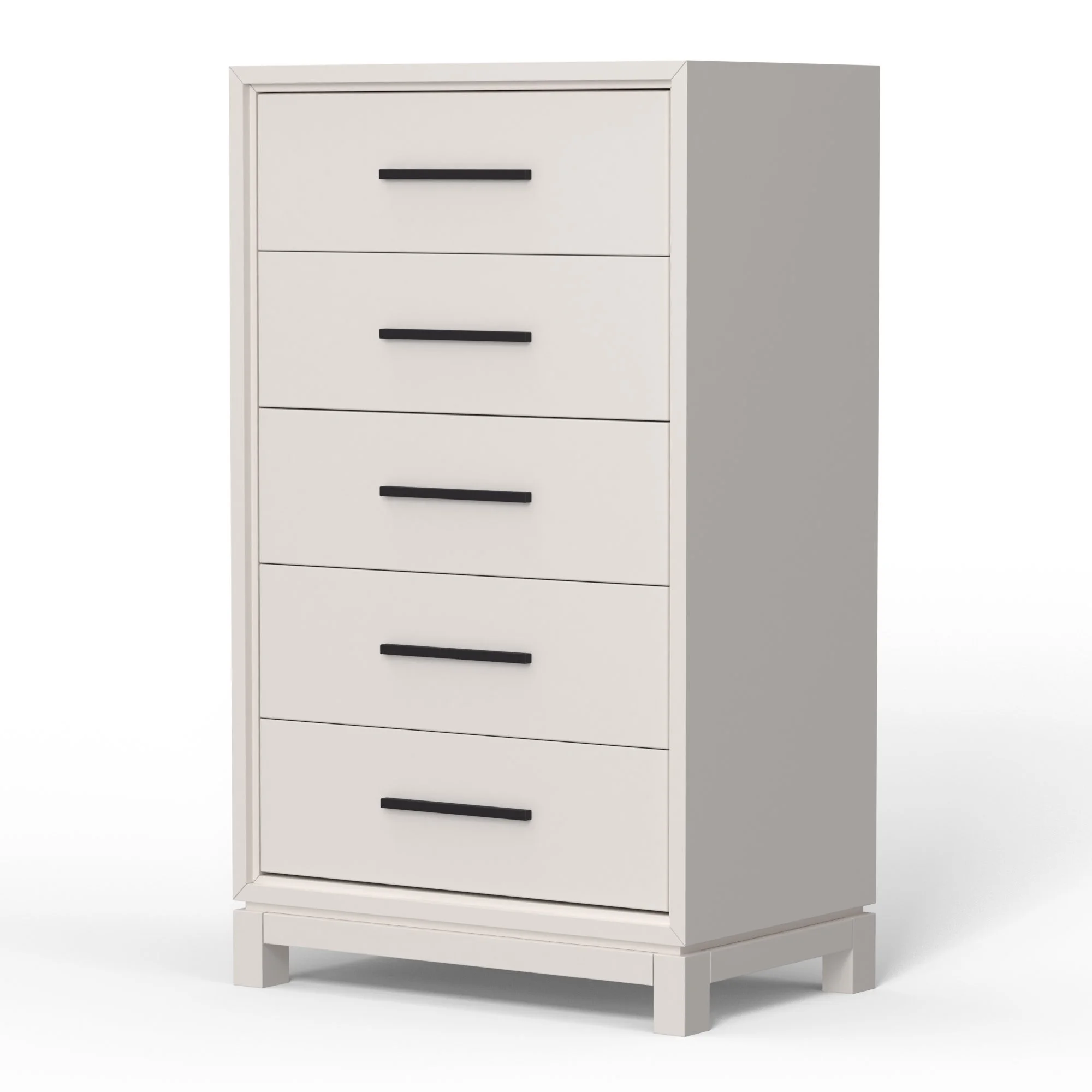 Origins by Alpine Nova 5 Drawer Chest in White