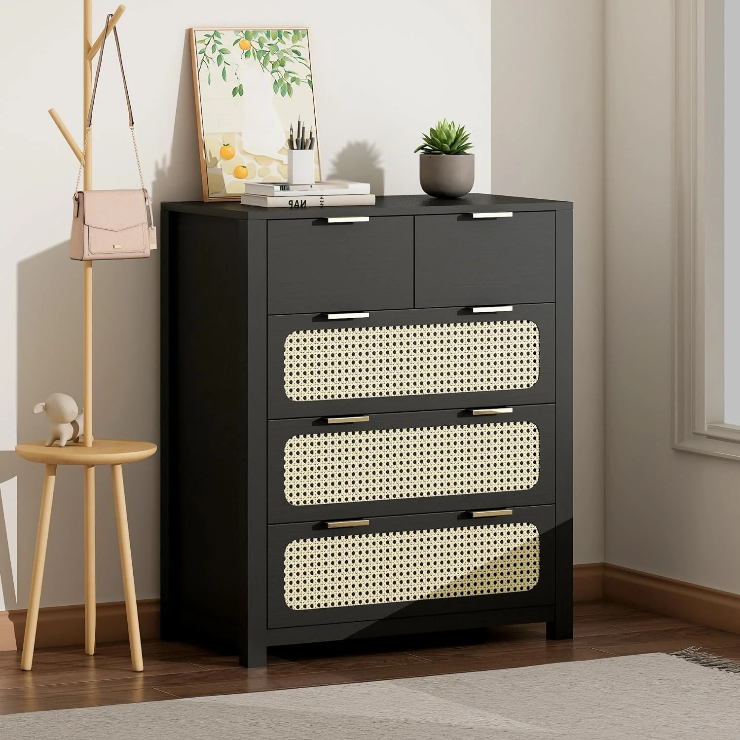 Rattan Dresser, 35