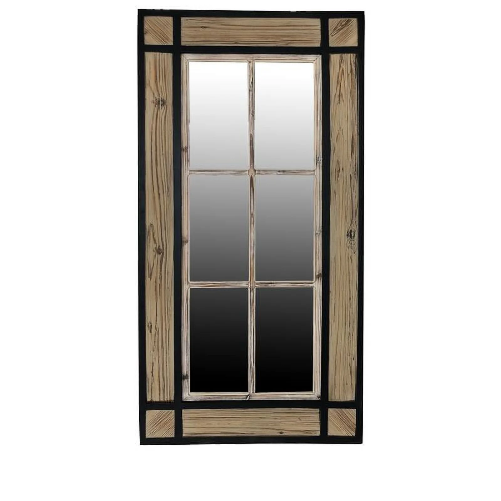 Jacob Decorative Rustic Distressed Wall Mirror