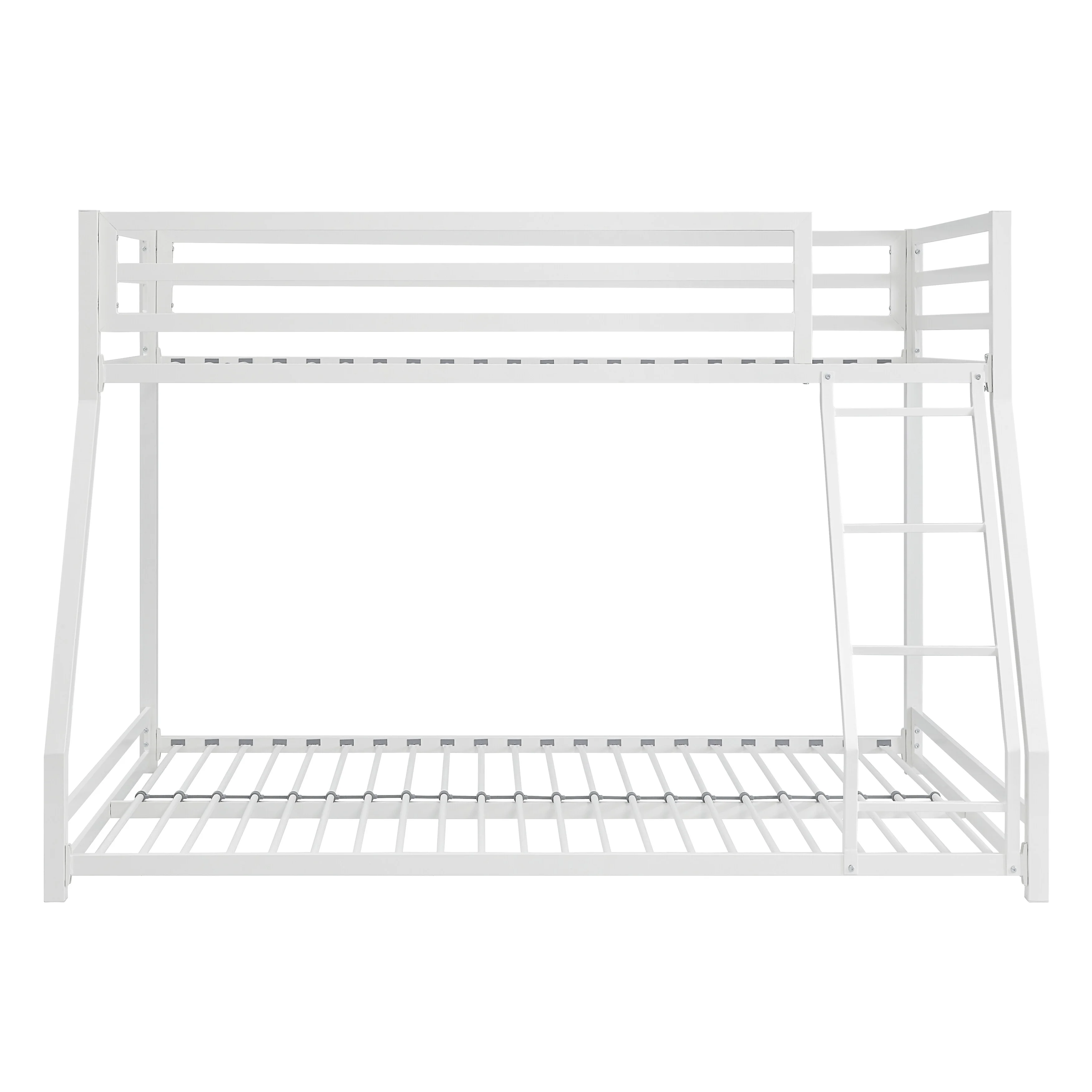 Fremont & Park Willard Twin over Full Metal Bunk Bed White
