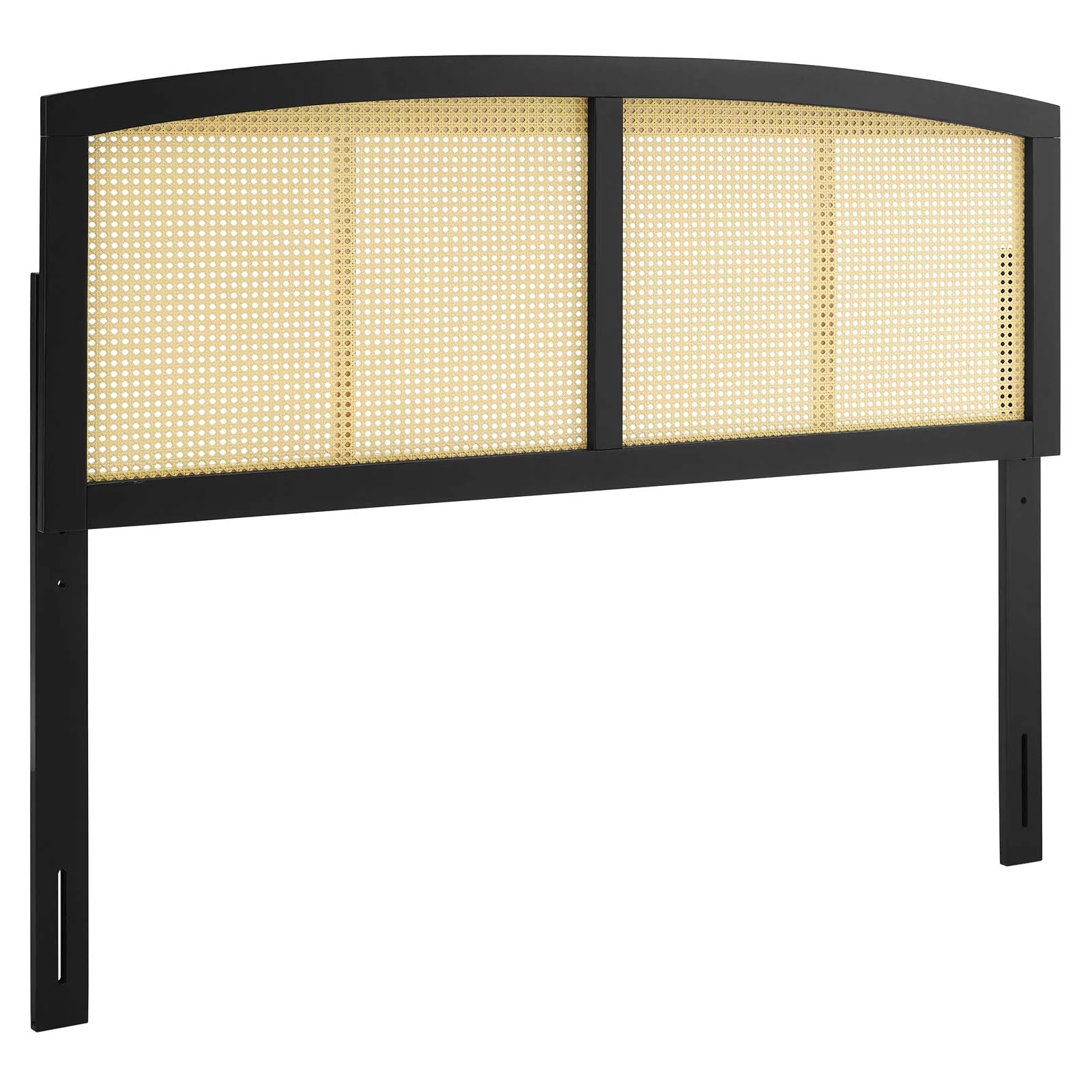 Modway Halcyon Cane Full Headboard in Black