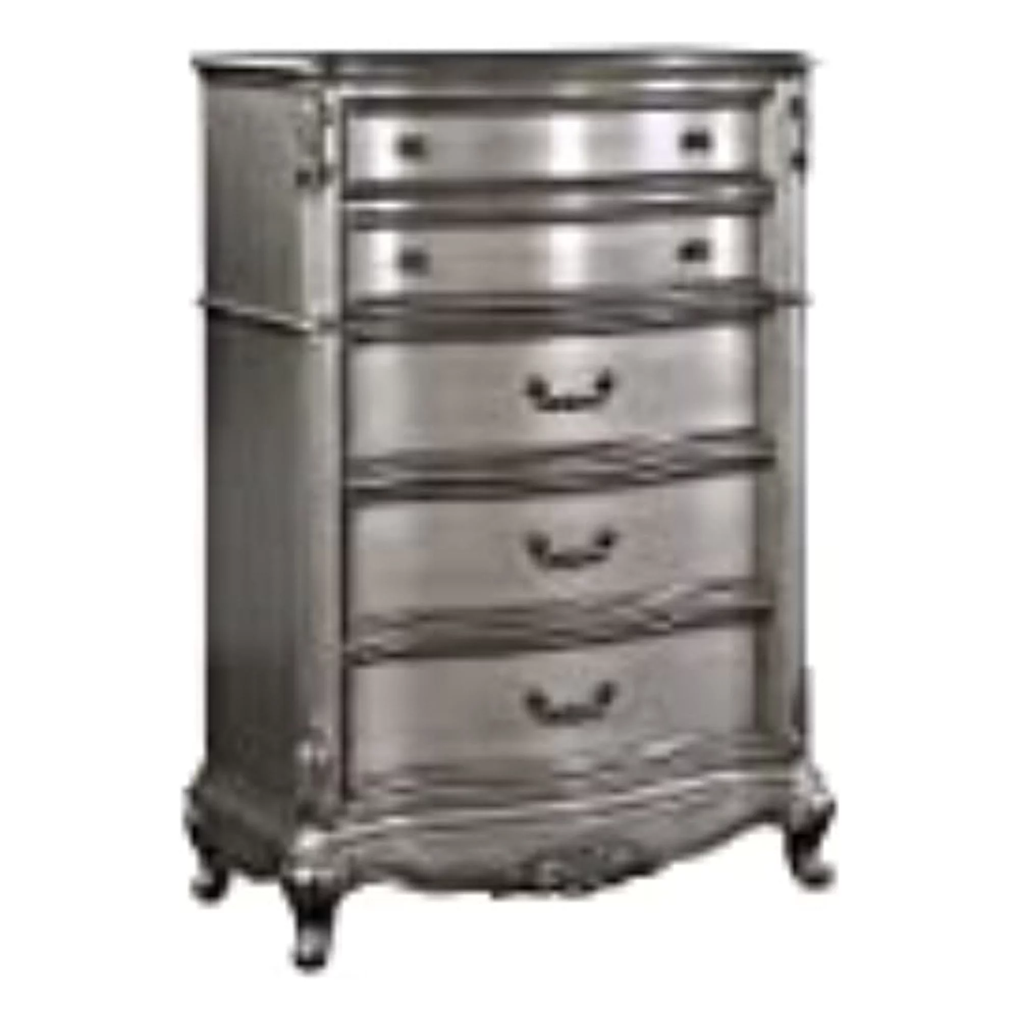Acme Furniture BD00607 40 x 19 x 56 in. Ausonia Chest, Antique Platinum
