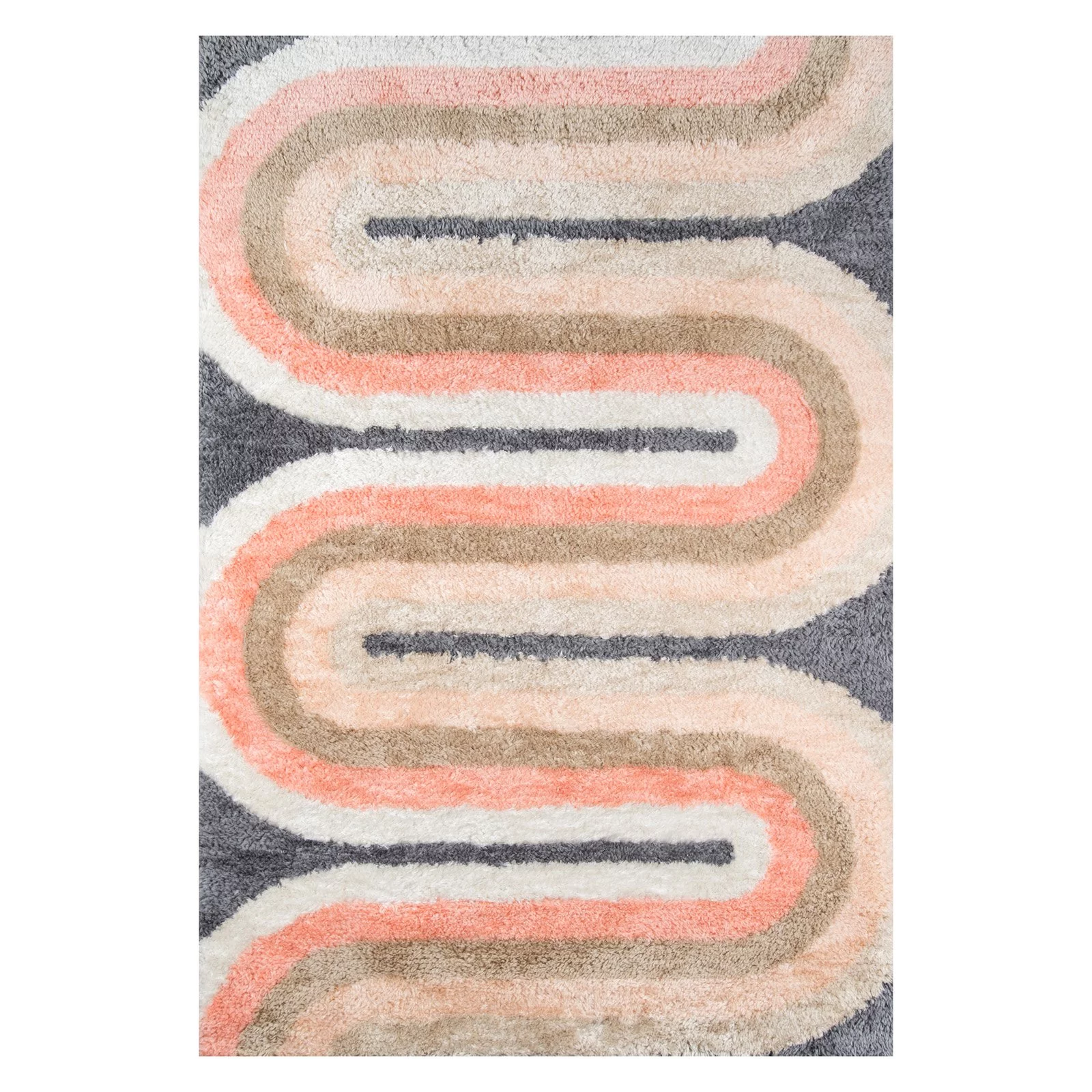 Novogratz Retro Wave Multi Rug, MULTI