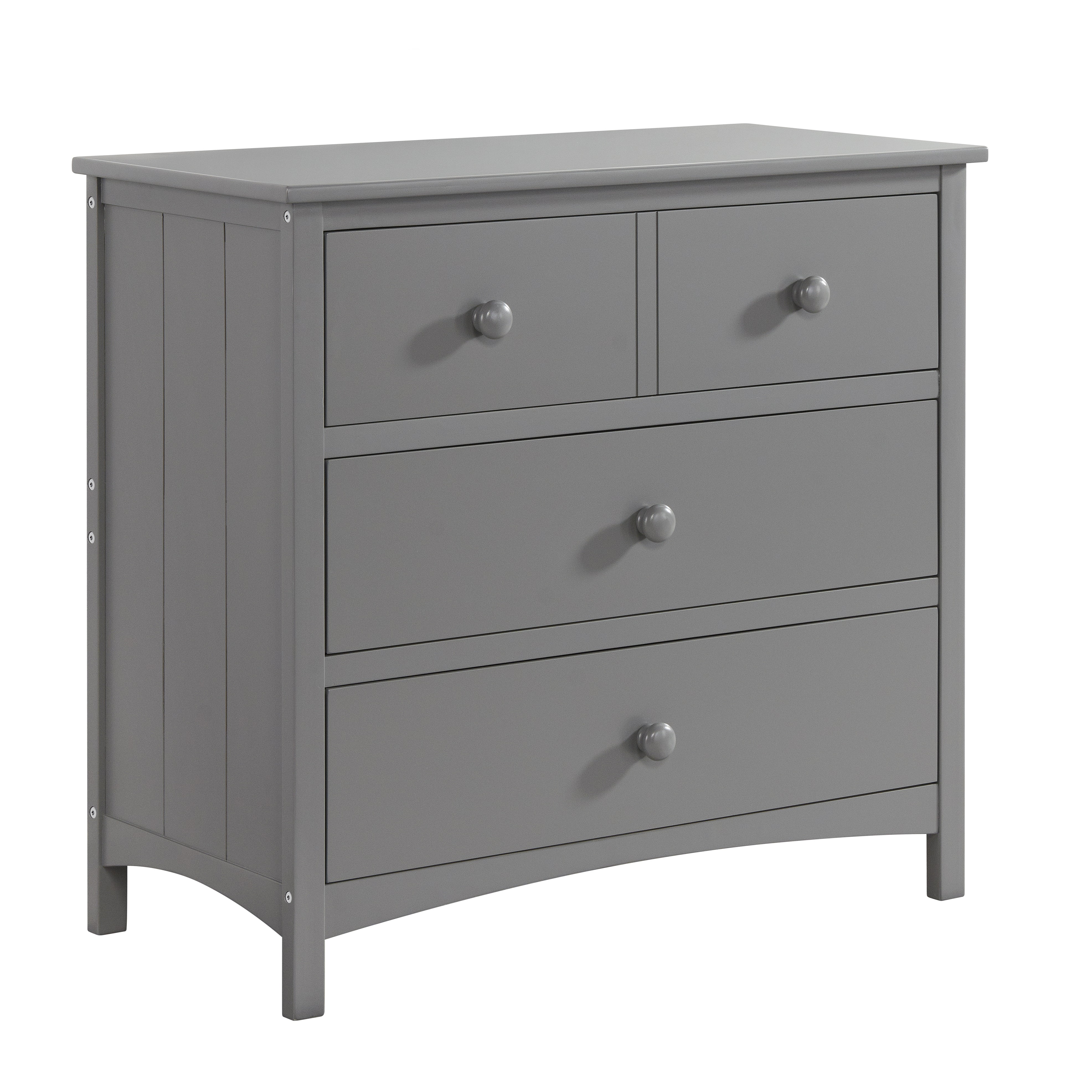 Oxford Baby Universal 3-Drawer Dresser, Dove Gray