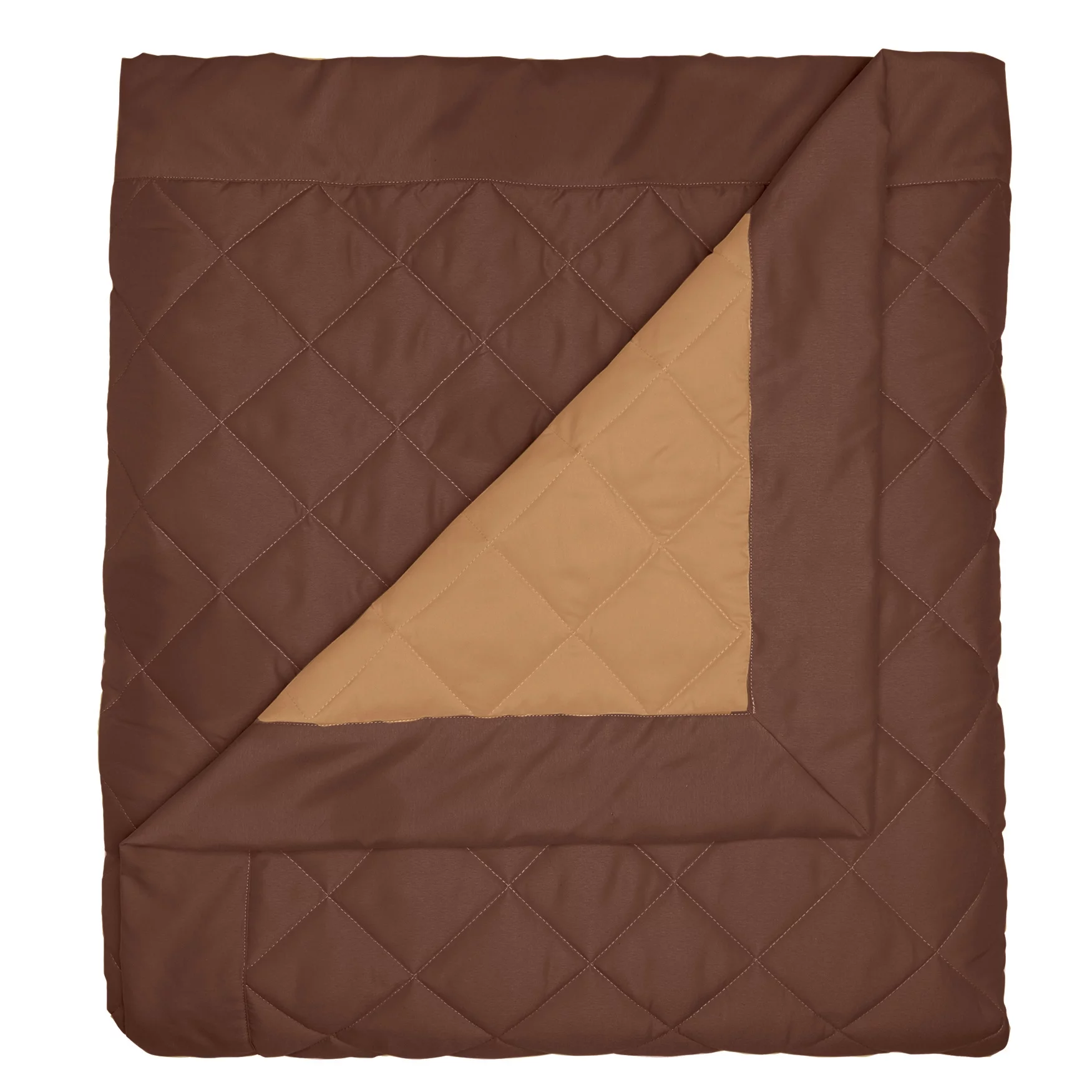 Brylanehome Bh Studio Reversible Quilted Bedspread - Full, Blue Smoke Dark Gray