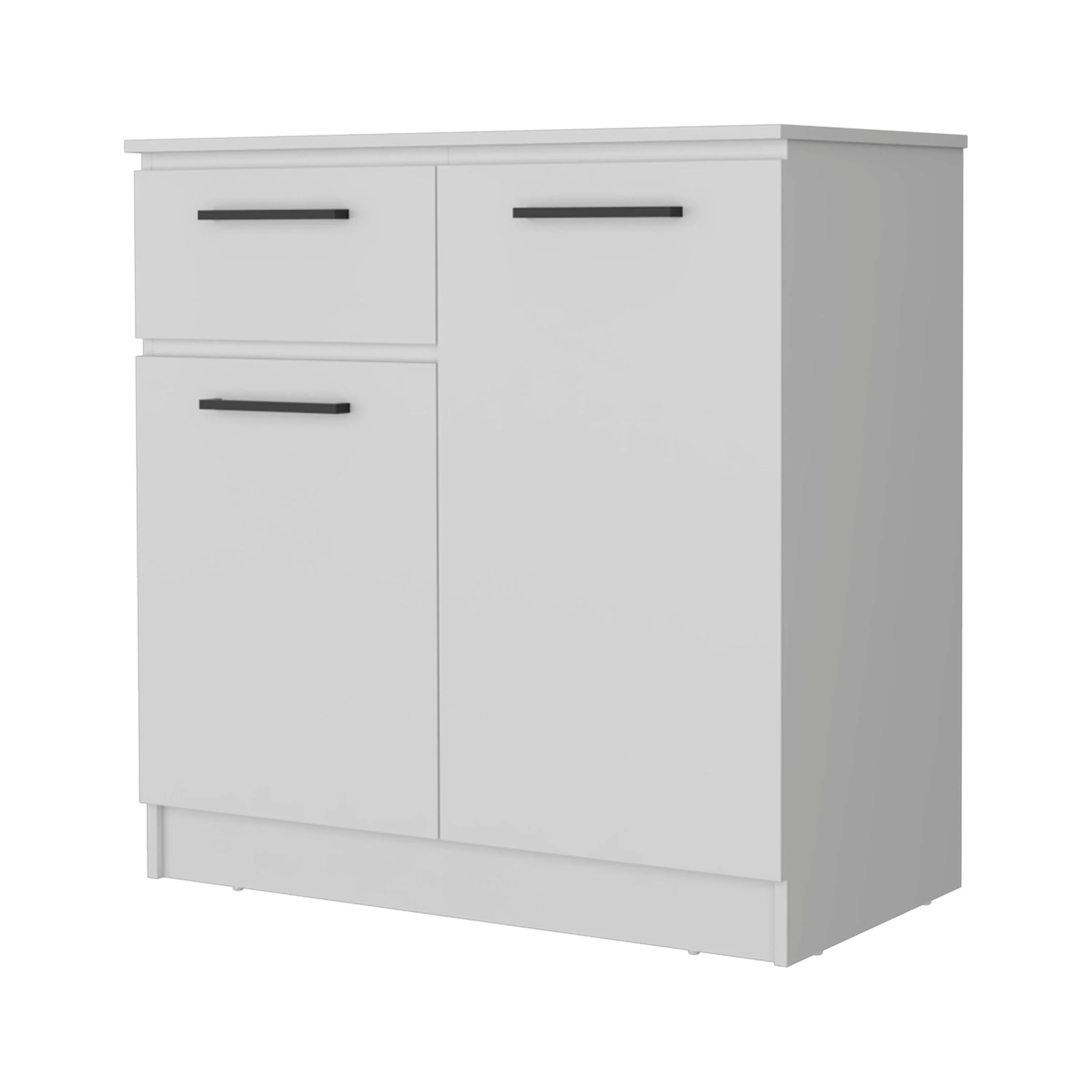 CoSoTower 2-Door 1-Drawer Dresser White