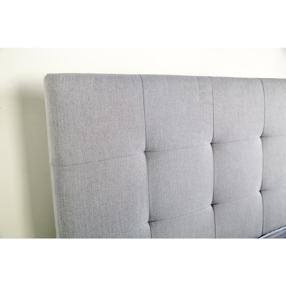 Bernards Eden Upholstered Twin Bed In A Box