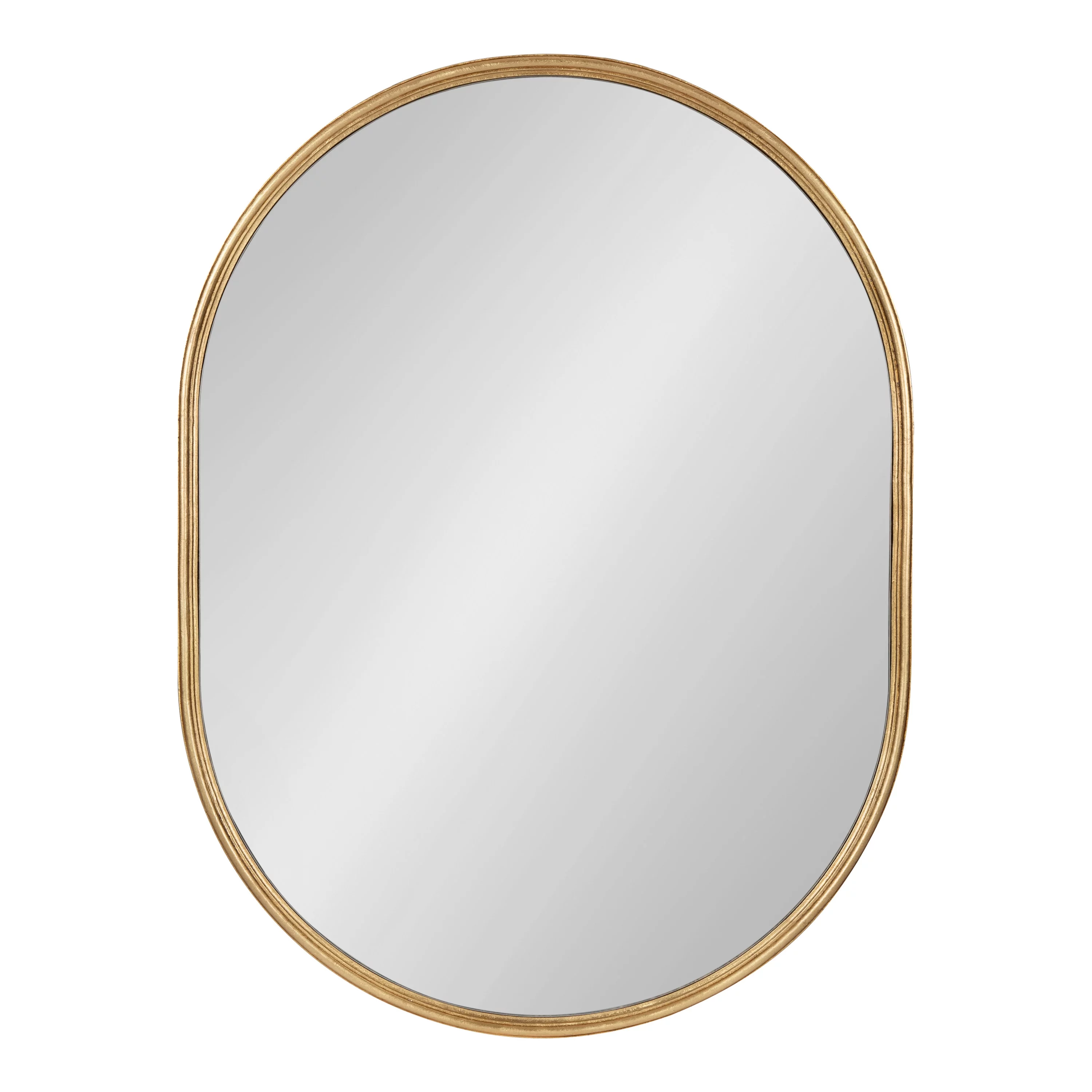 Kate and Laurel Caskill Mid-Century Oval Mirror, 18