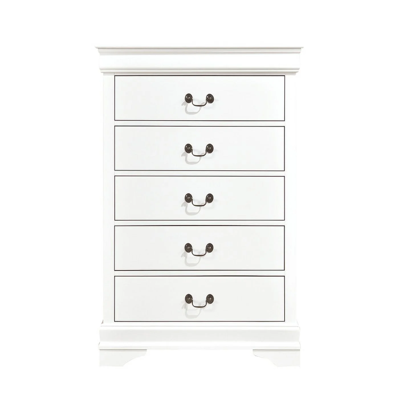 Home Elegance 2147W-9 48.25 x 15.75 x 31.25 in. Mayville Chest - White