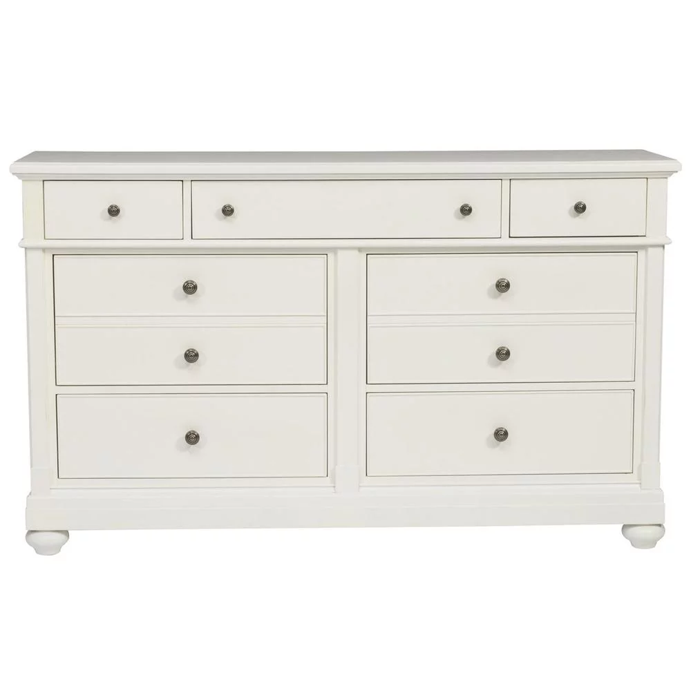 Liberty Furniture Harbor View White 7 Drawer Dresser