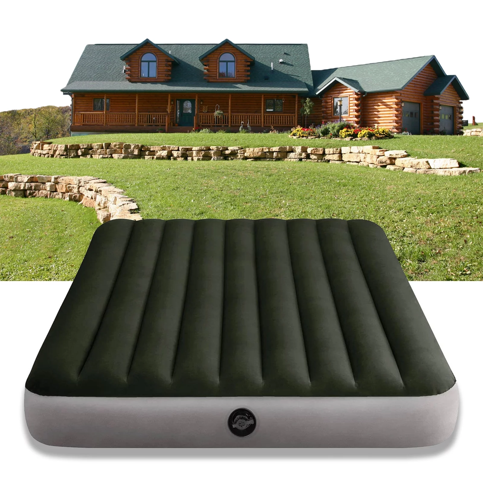 Queen Air Mattress with Battery Pump - Standard Single Series