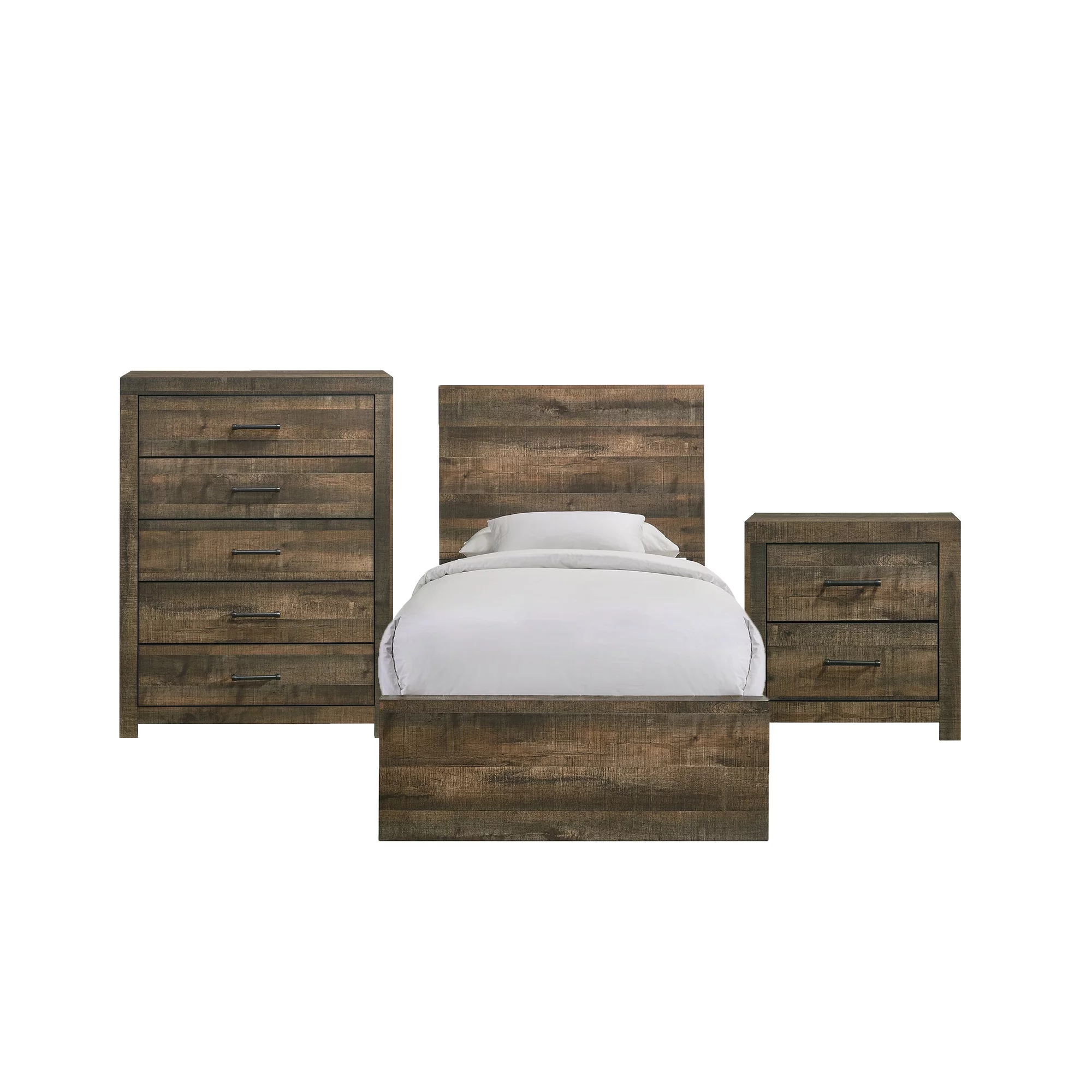 Picket House Furnishings Beckett Twin Panel 3PC Bedroom Set