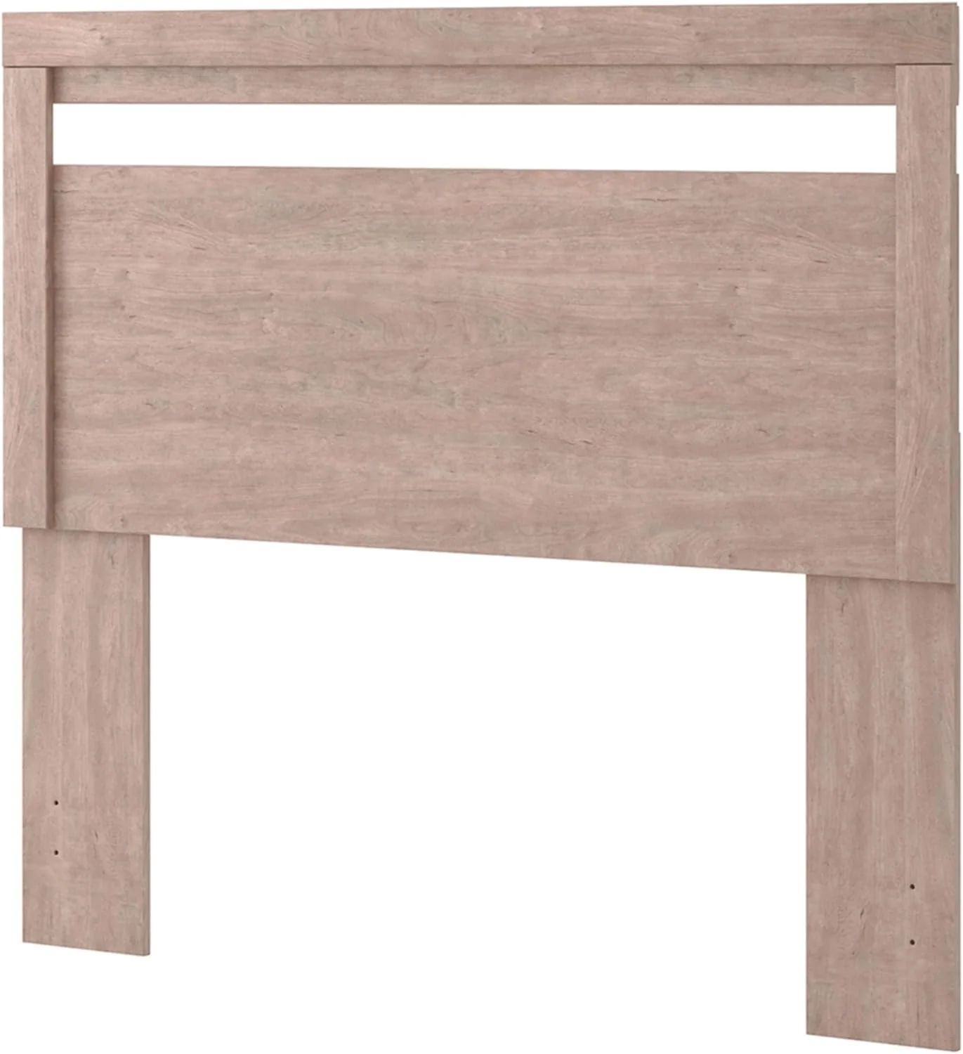 Flannia Modern Platform Headboard , Full, Grayish Brown