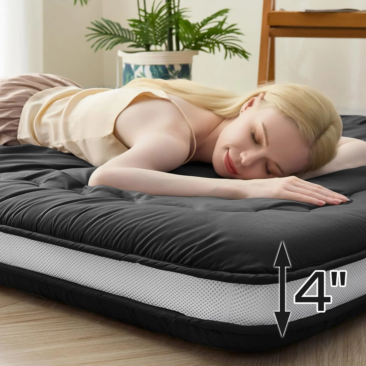 ese Futon Mattress Floor Mattress, 4