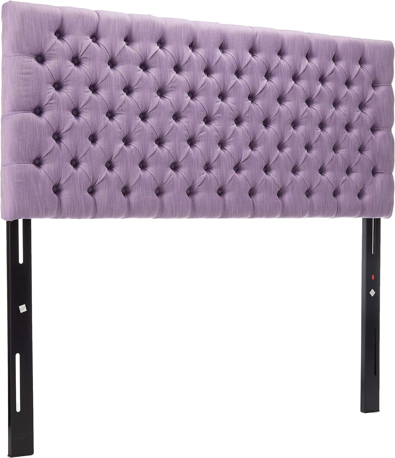 Jezebel Headboard - Fully Upholstered, Queen / Full, Light Purple