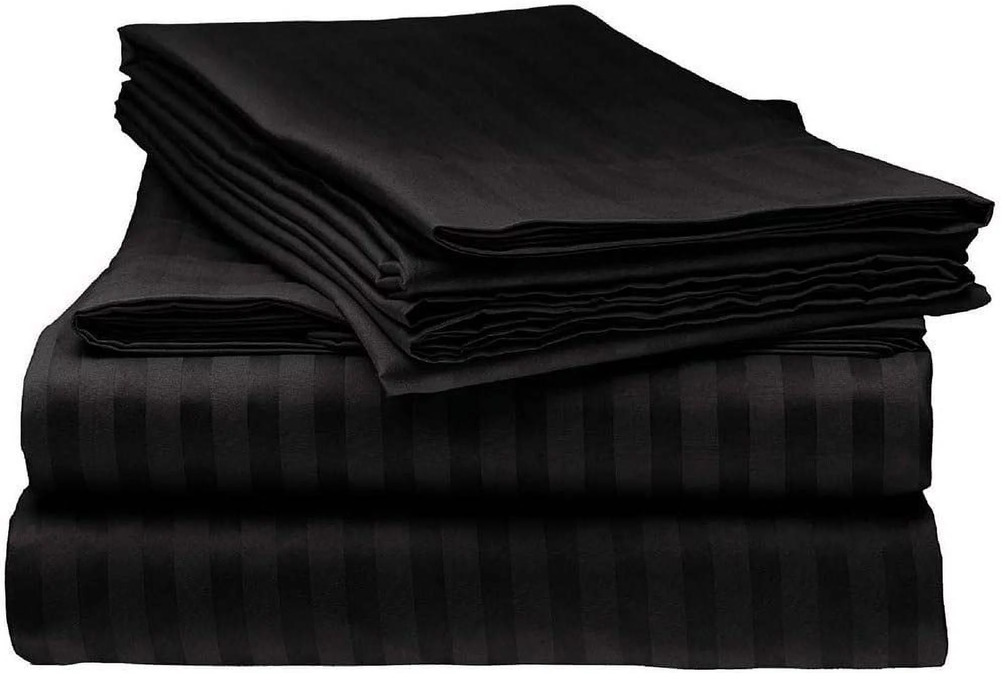 1100 Thread Count 100% Egyptian Cotton Sleeper Sofa Bed Sheet Set Stripe Olympic Queen Size (66