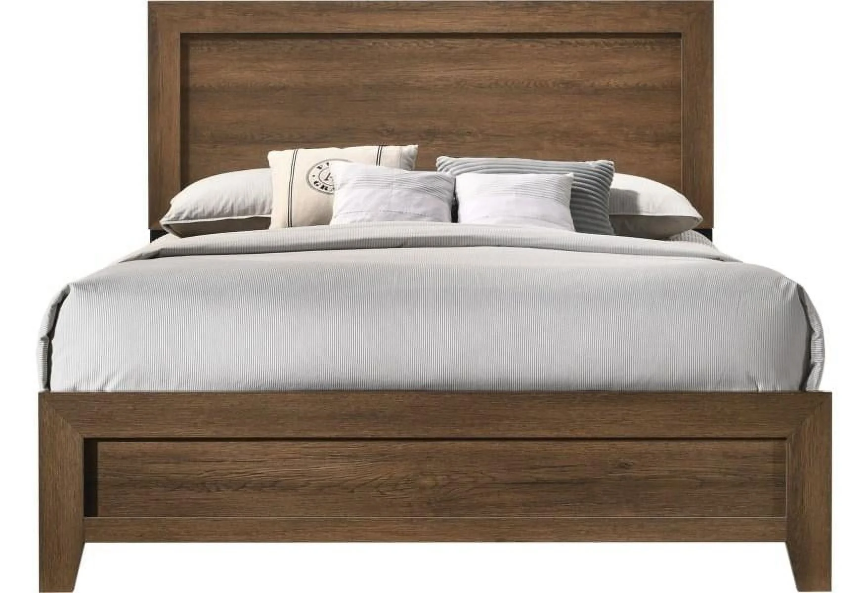 Contemporary Oak Eastern King Bed 6PCS Set by Acme Miquell 28047EK-6pcs