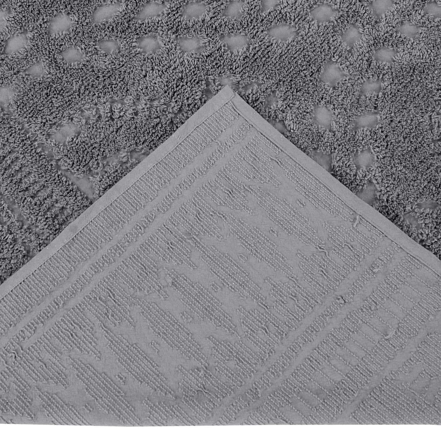 Better Trends Gray Rio Floral Design 100% Cotton Bedspread, for Adult, Queen