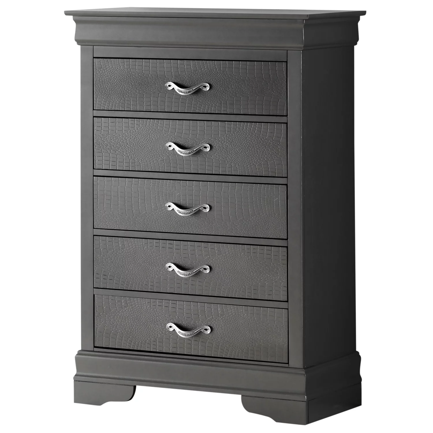 LYKE Home Chest , Metalic Black