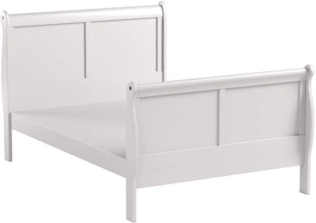 Contemporary White Twin 5pcs Bedroom Set by Acme Louis Philippe III 24515T-5pcs