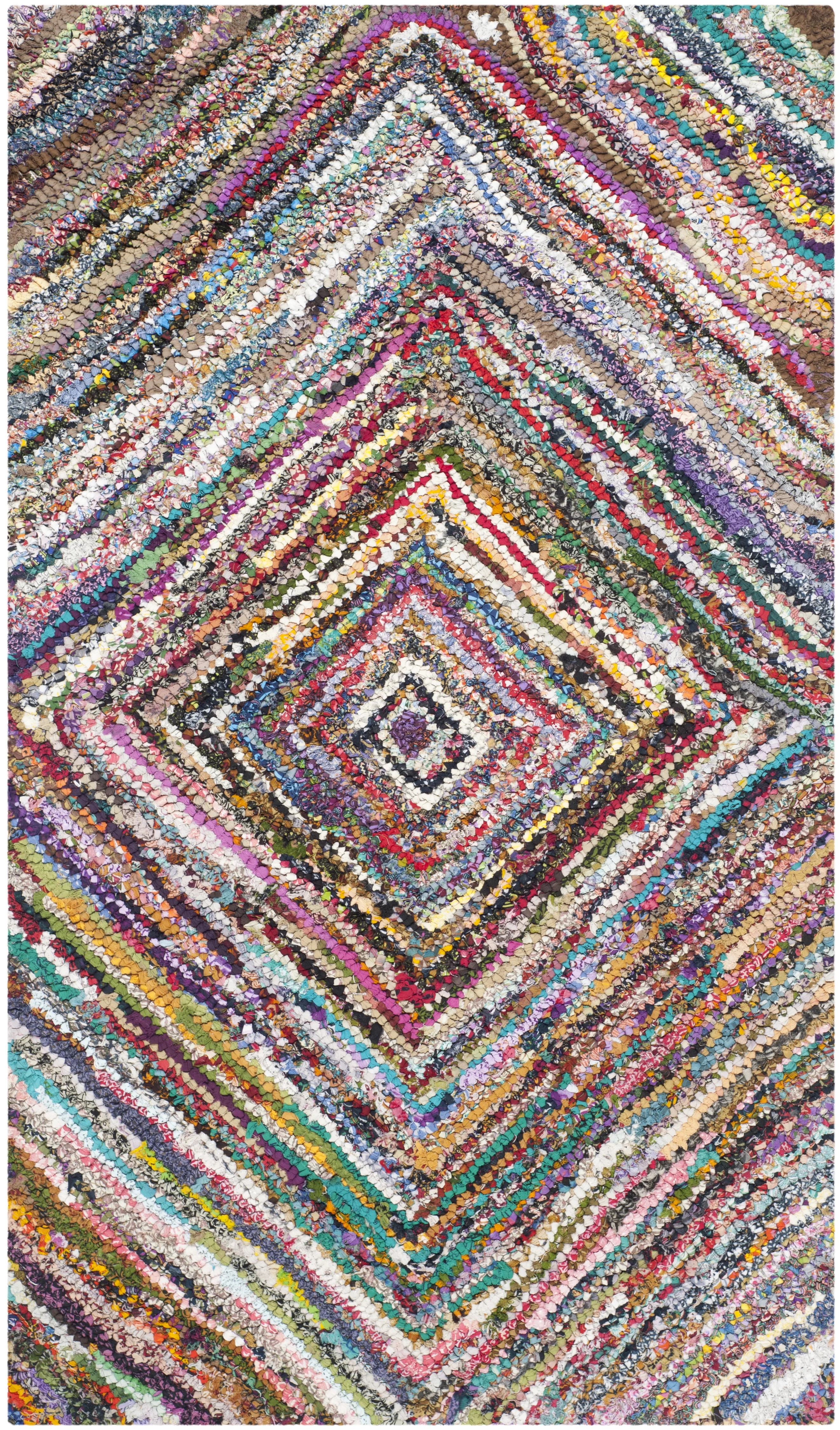 Safavieh Nantucket Korrine Geometric Diamonds Area Rug or Runner