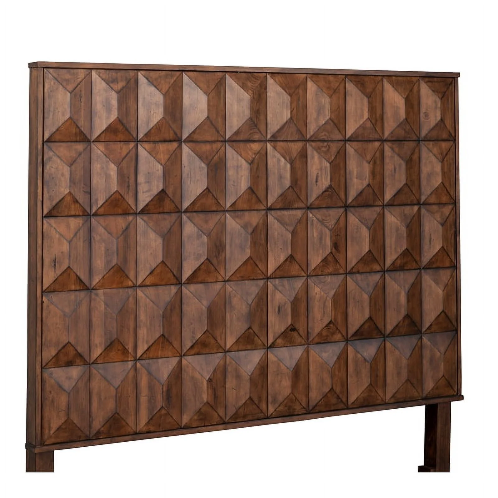 Home Square 2-Piece Set with Trig Standard King Headboard & 6 Drawer Dresser
