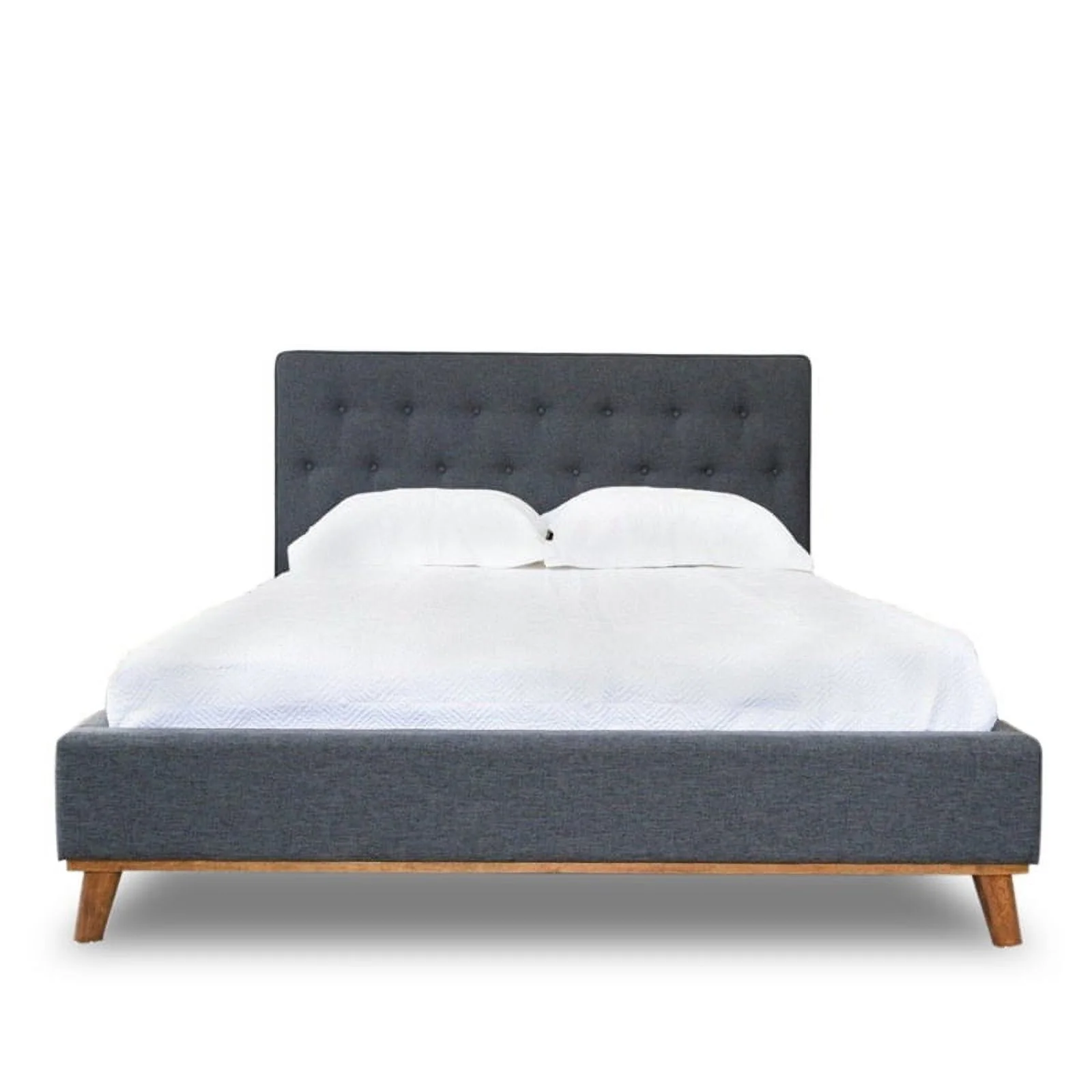 Home Square 2 Piece Furniture Set with Queen Platform Bed & 5-Drawer Dresser