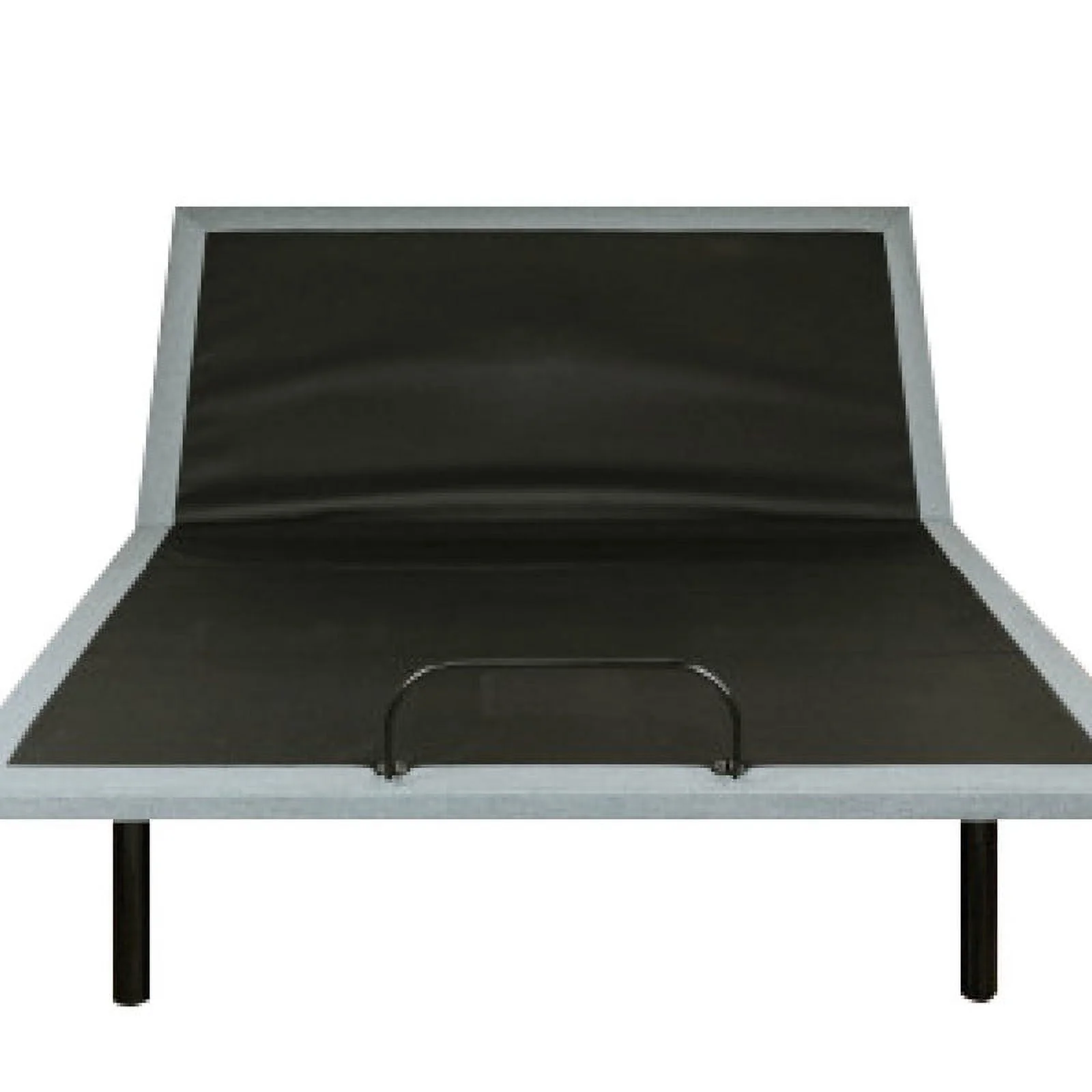 wireless remote adjustable bed Black+ Gray head for bed Upholstered sleep base