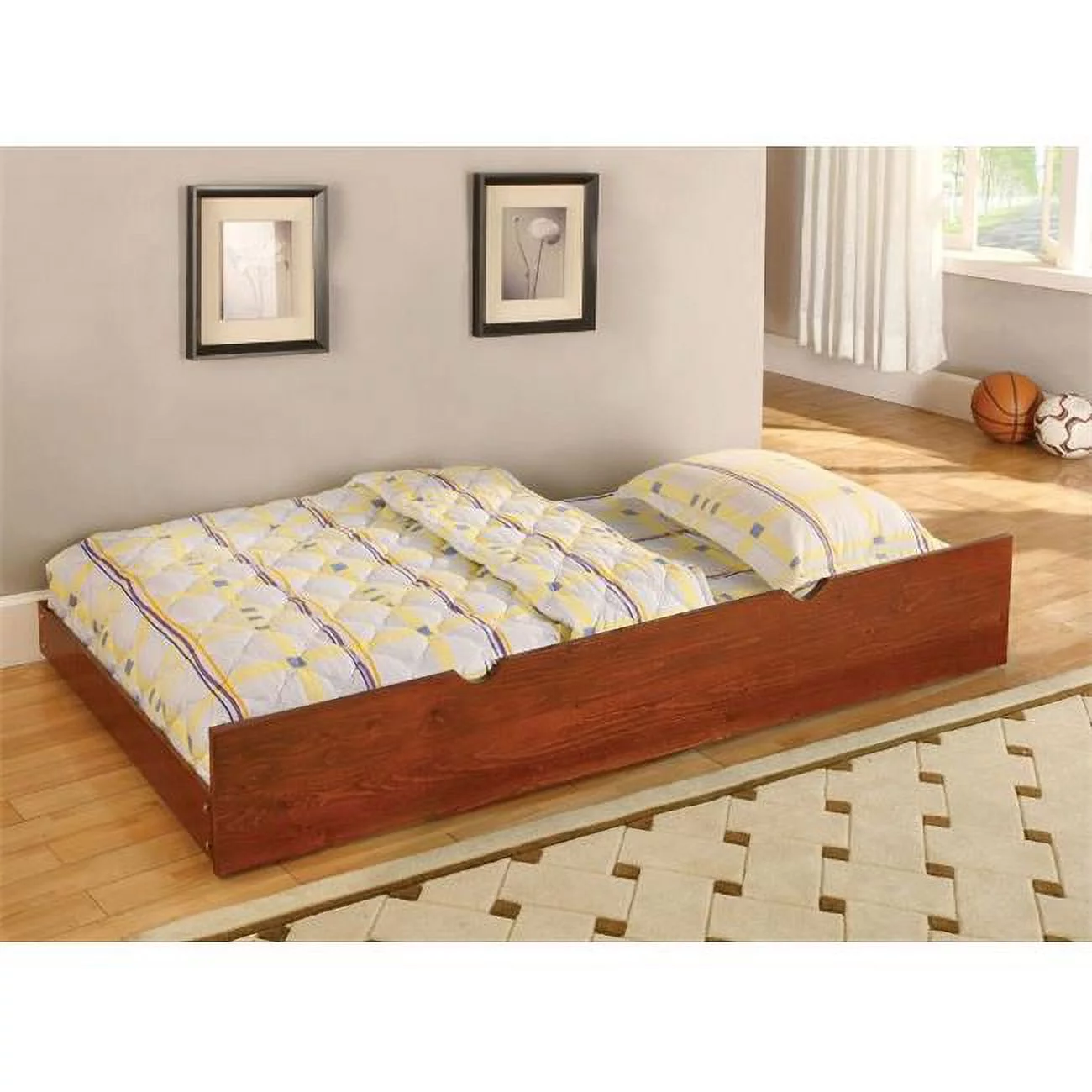 Furniture Of America Omnus Oak Transitional Trundle - Oak