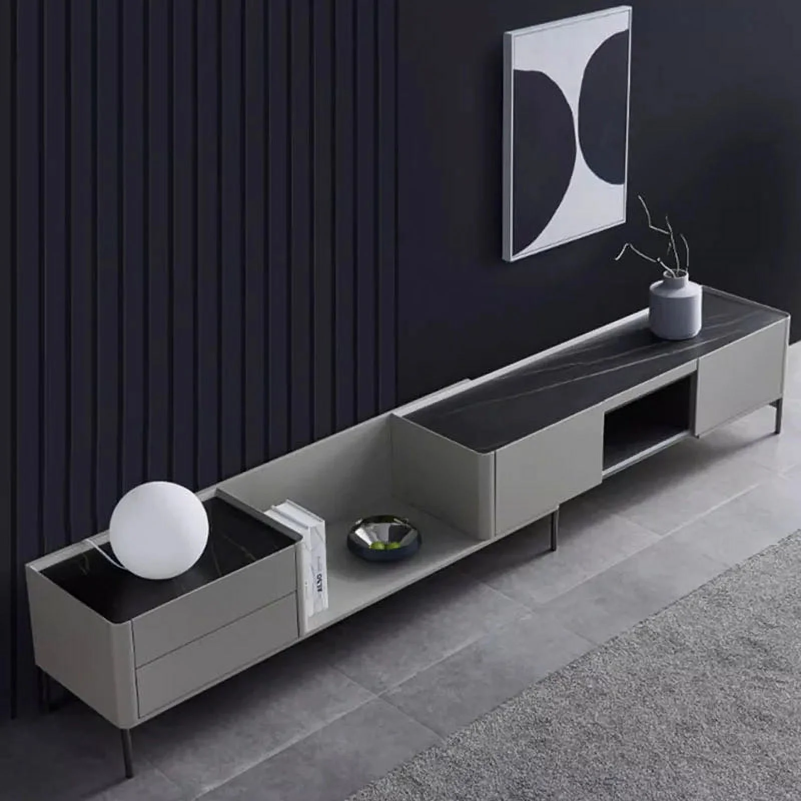 Wall Mount Unit Tv Stands Mobile Retro Bench Living Room Lowboard Tv Desk Tray Table Mobili Per La Casa Living Room Furniture