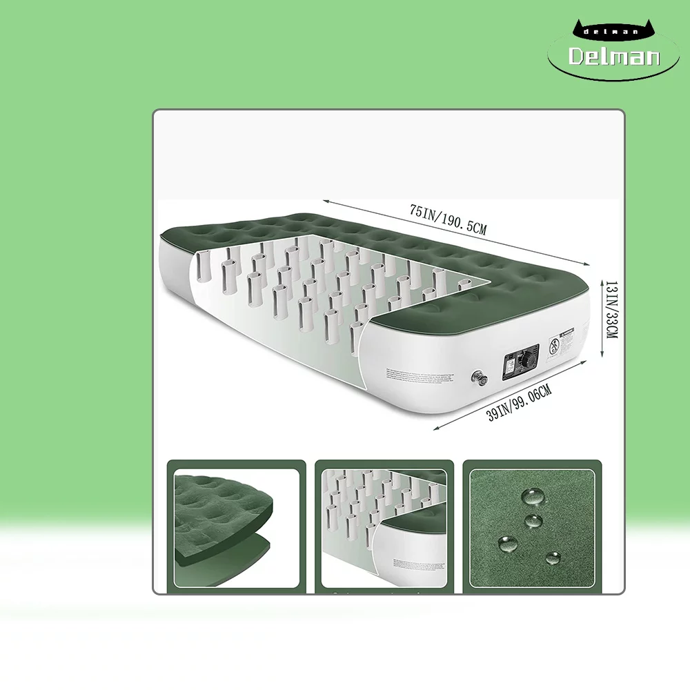 Twin Air Mattress with Built in Pump