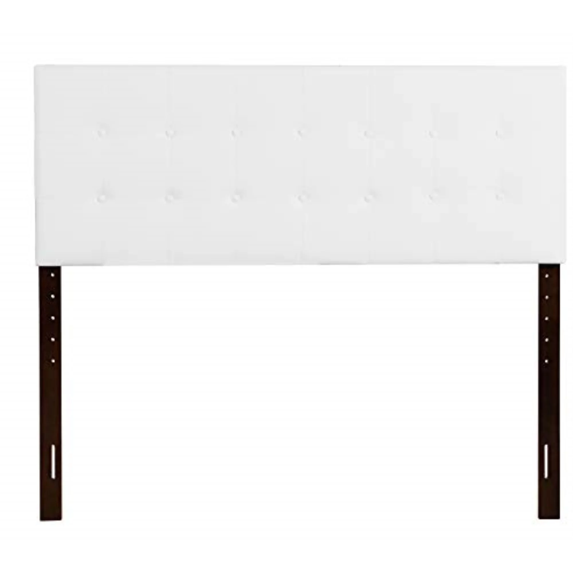 Glory Furniture Super Nova Faux Leather Upholstered Queen Headboard in White