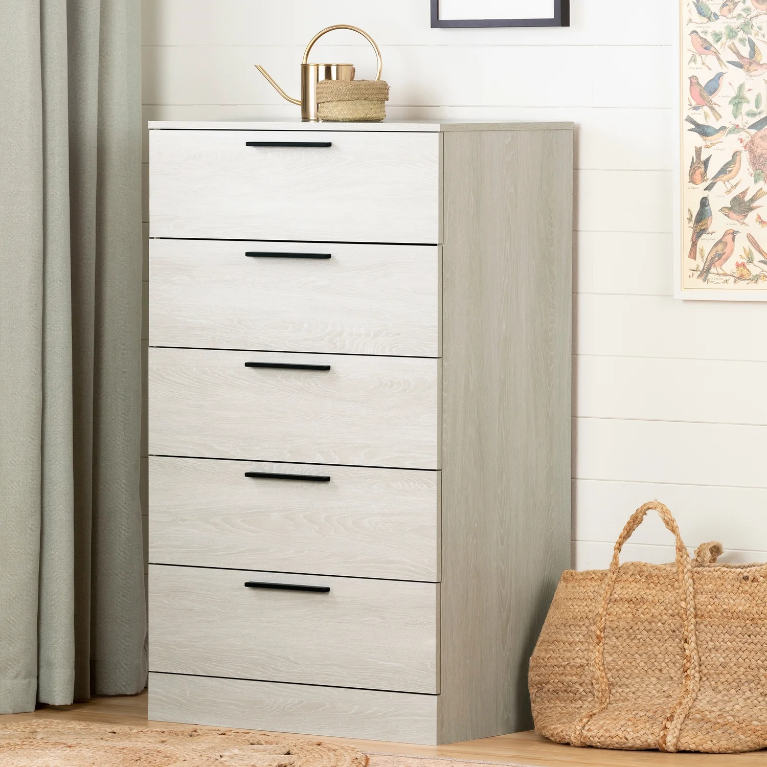 Maykoosh Victorian Vintage Essential 5-Drawer Chest Storage Unit