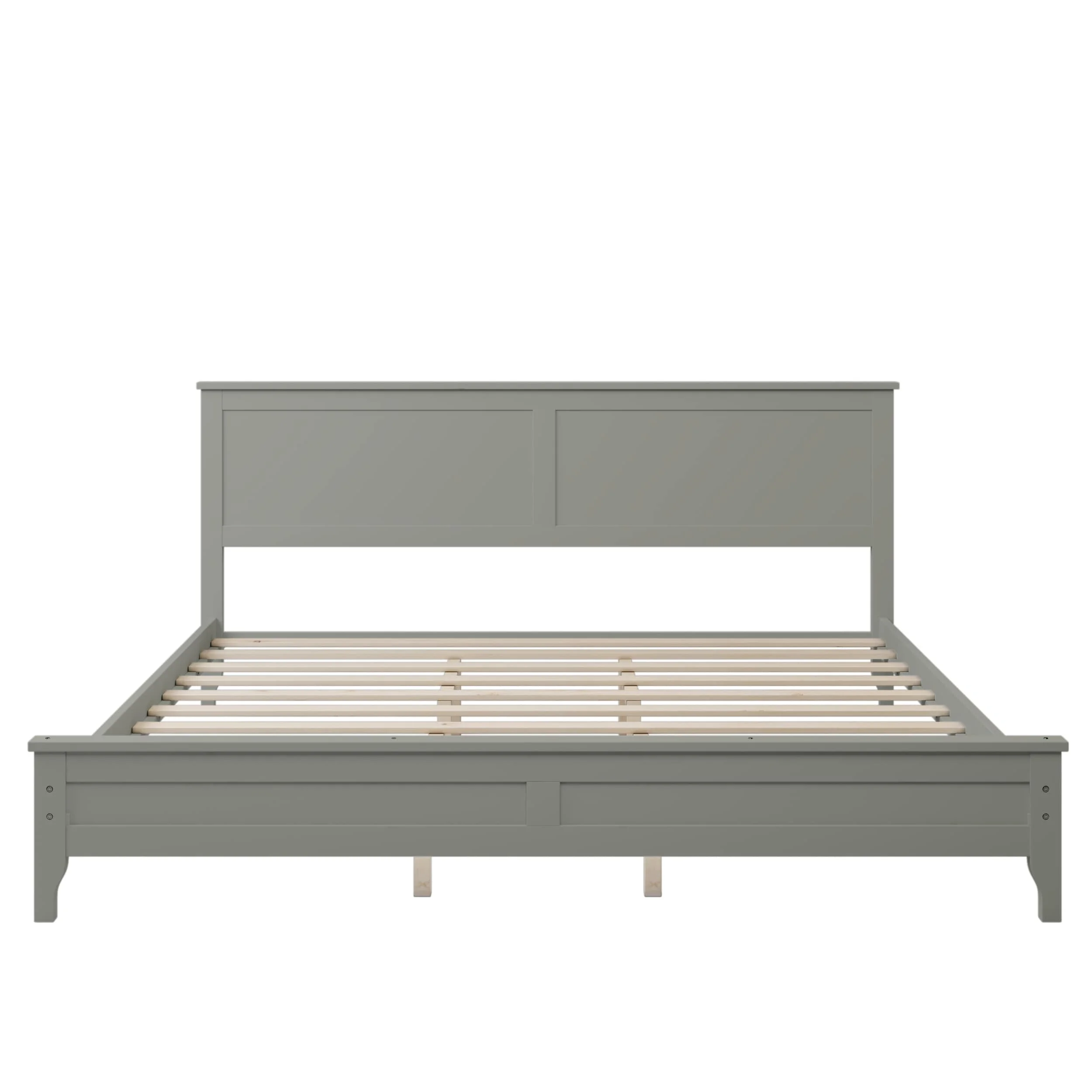 CRO Decor Full Size Daybed with Twin Size Trundle Wood Slat Support (White)