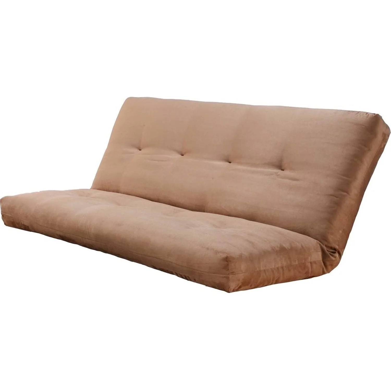 Somette  Coil Hinged Queen-size Mattress (Mattress Only) Suede Peat Foam, Cotton Innerspring Traditional, Casual 8 in