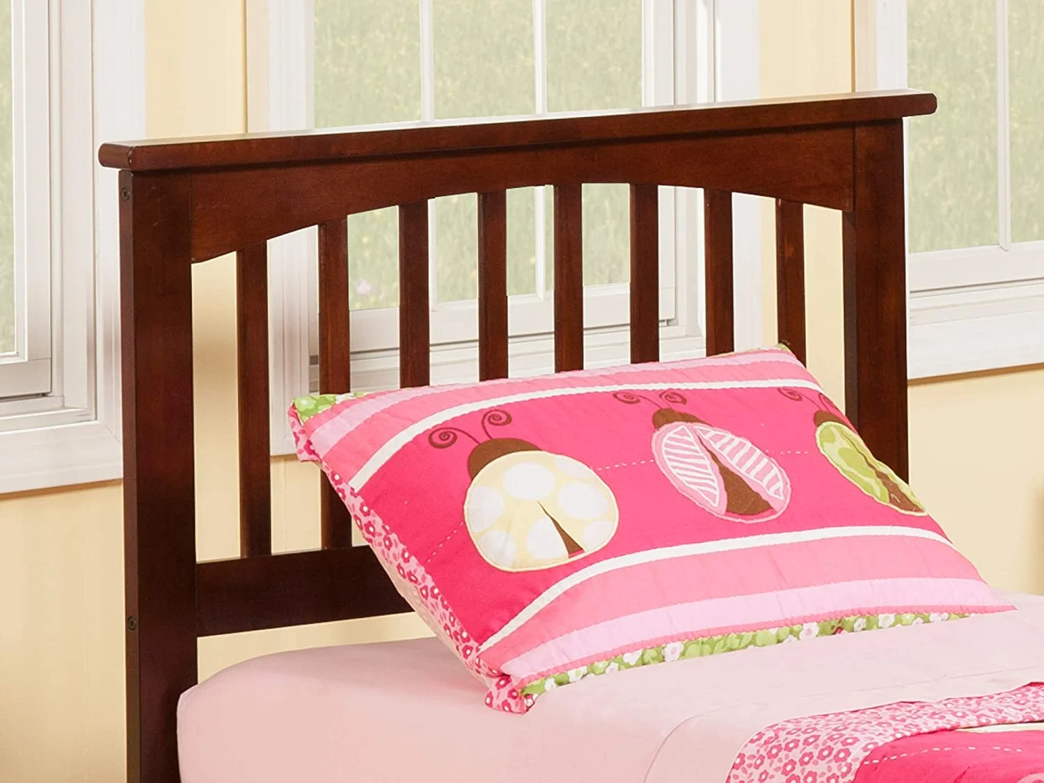 Mission Headboard  Walnut