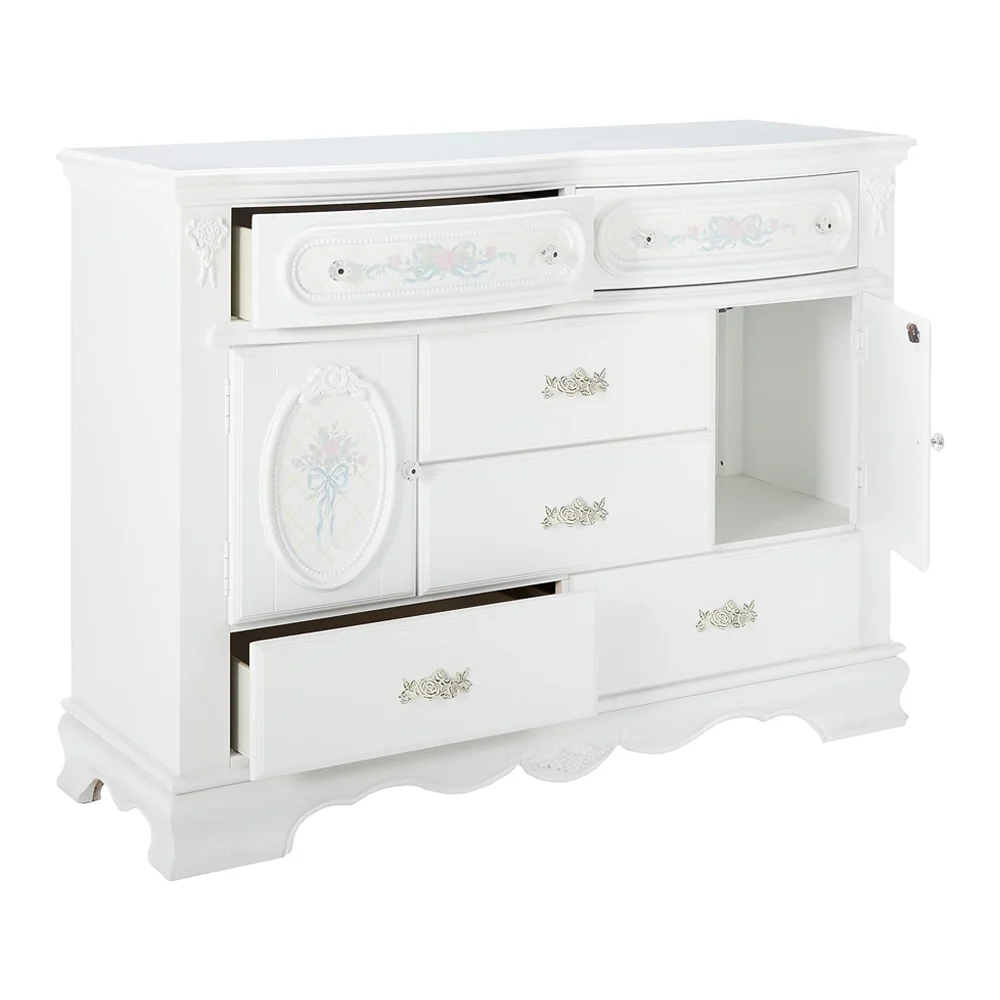 Acme Flora DRESSER White Finish