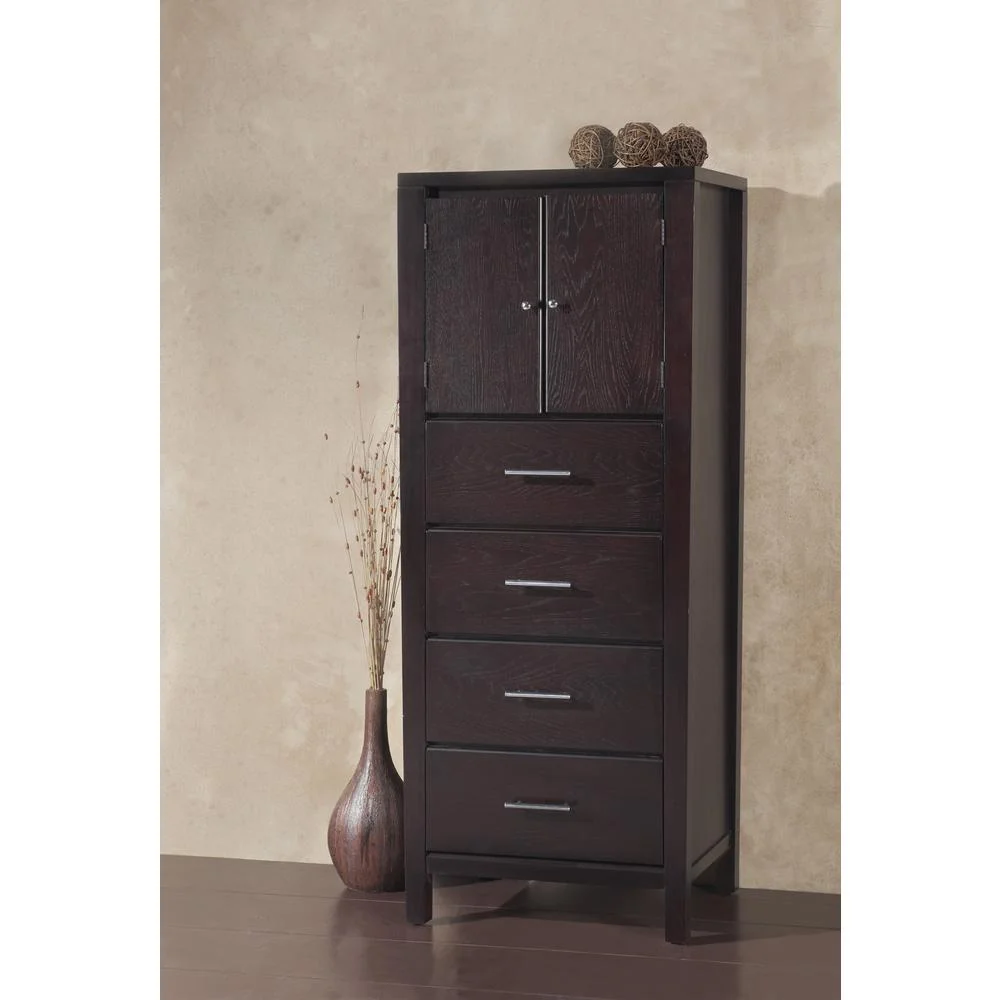 Modus Furniture Nevis Lingerie Chest in Espresso (2024)