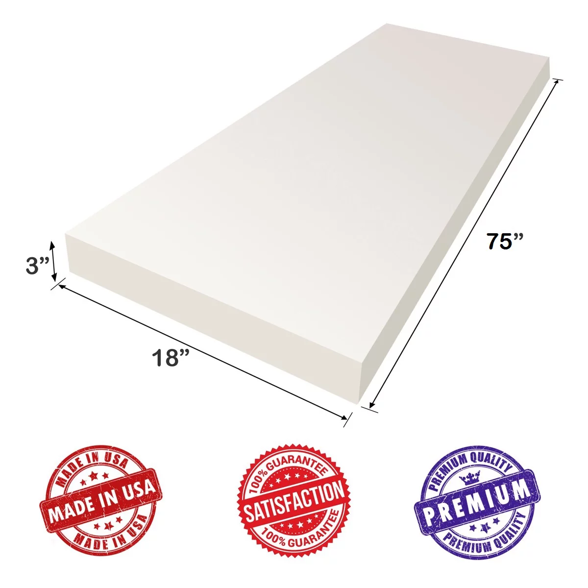 Upholstery Visco Memory Foam Sheet- 3
