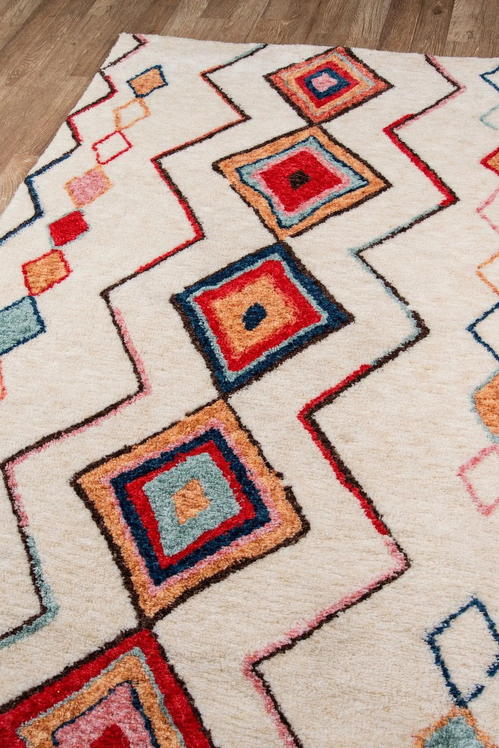 Novogratz Bungalow Table Tufted Multi Area Rugs