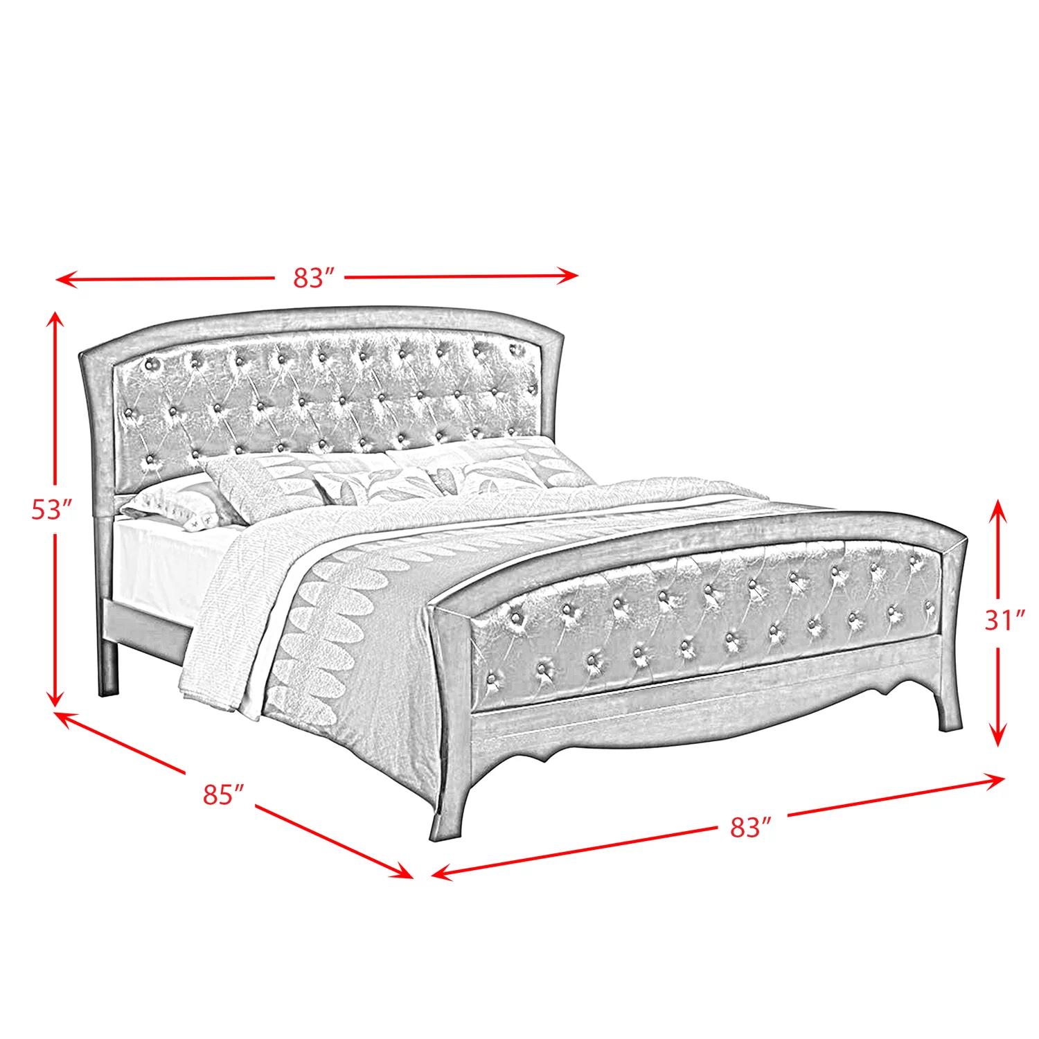 Picket House Furnishings Jansen 6 Piece King Bedroom Set in Espresso