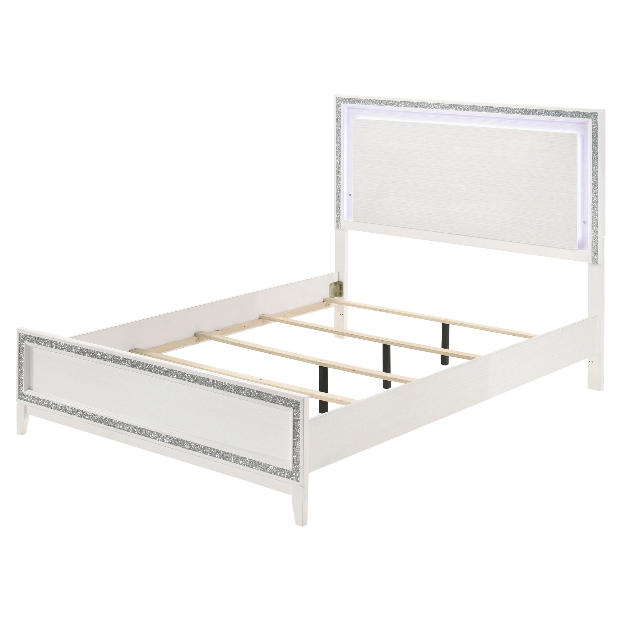 ACME Haiden Eastern King Bed in White