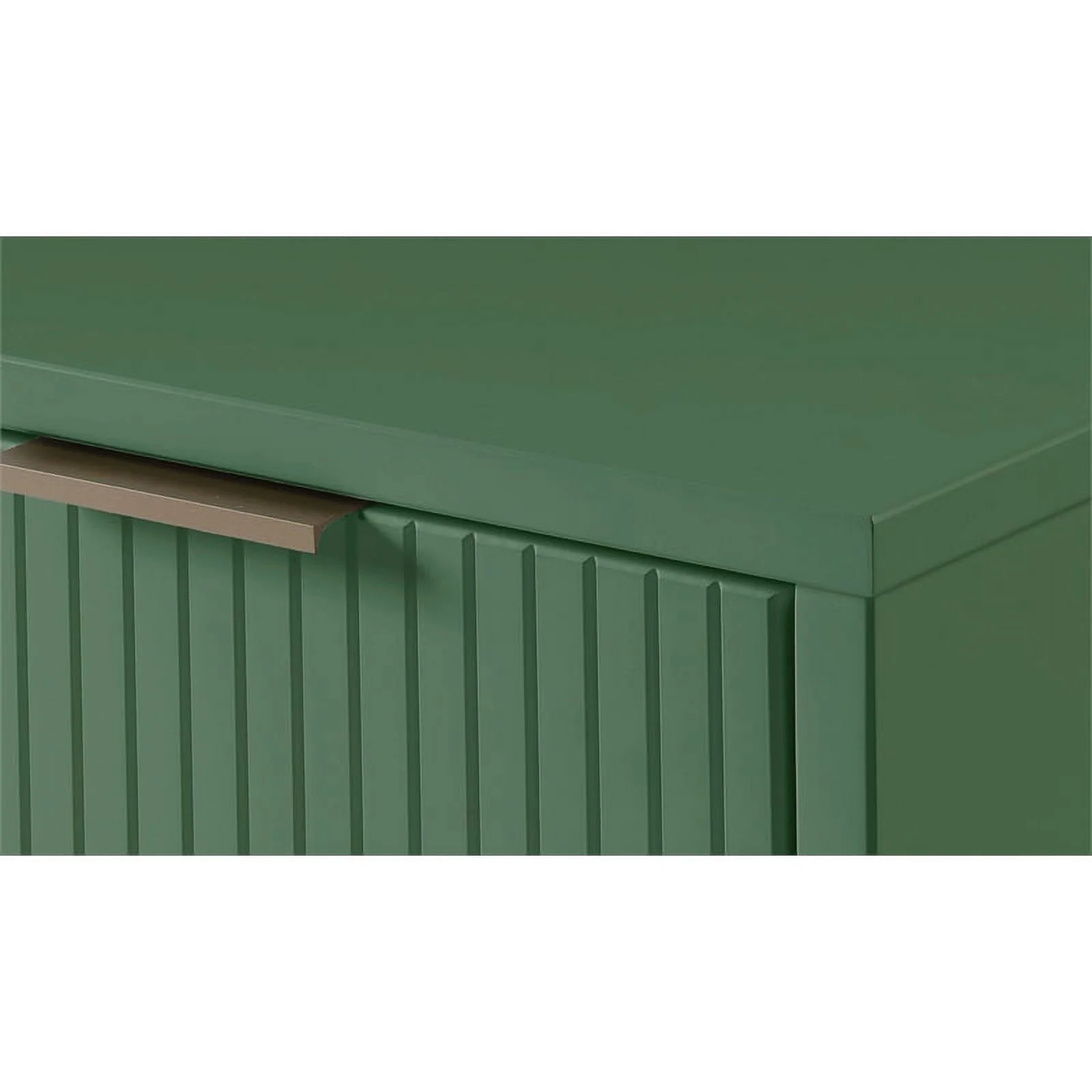 Manhattan Comfort Granville Tall Engineered Wood Dresser in Sage Green