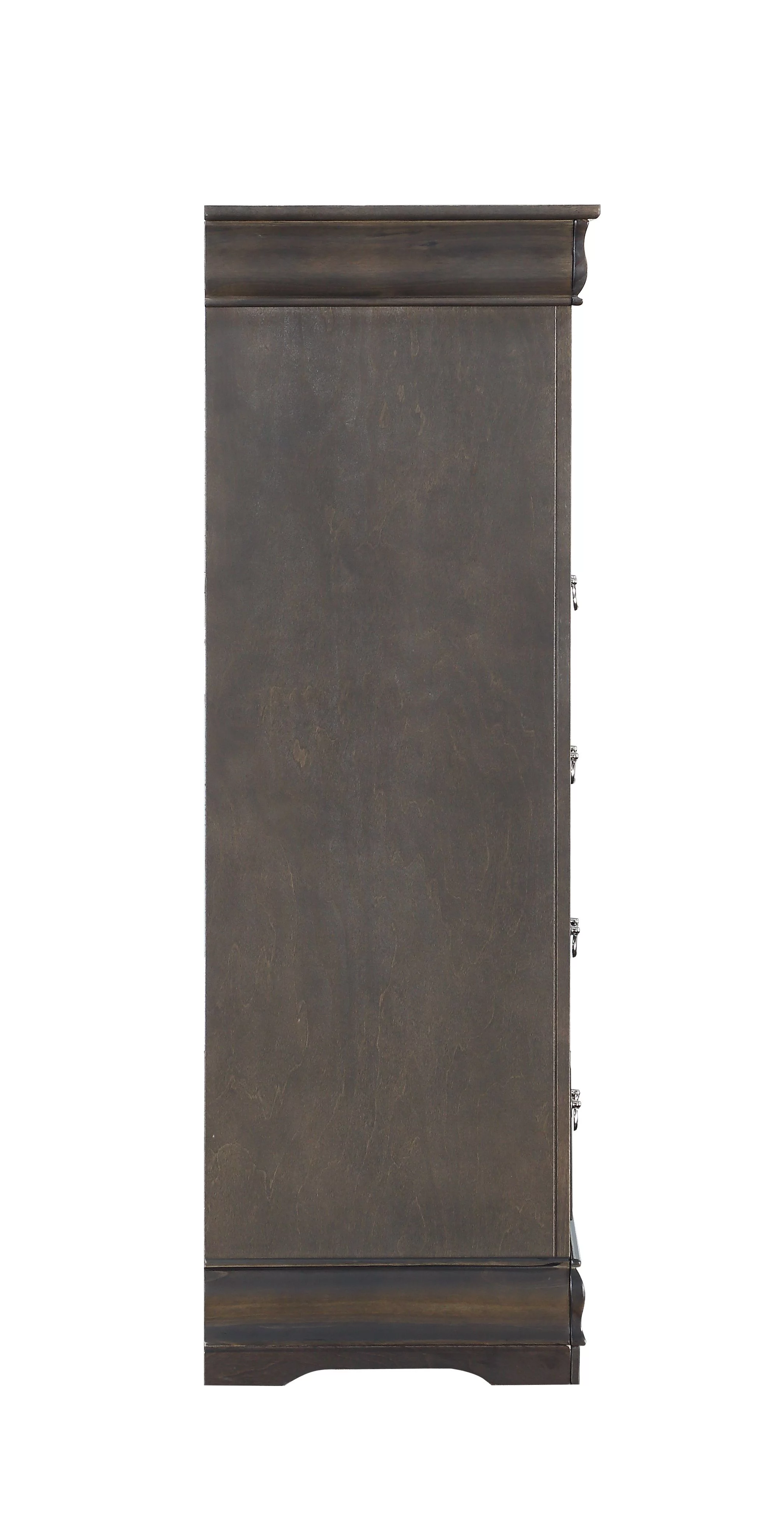 Louis Philippe Chest in Dark Gray 26796