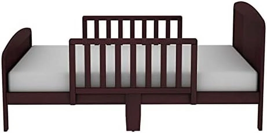 xrboomlife Harrisburg Toddler Bed - Modern Design Toddler Bed for Children Solid Wood Construction for Bedroom Classic Design for Any Decor - by BK (Clay)